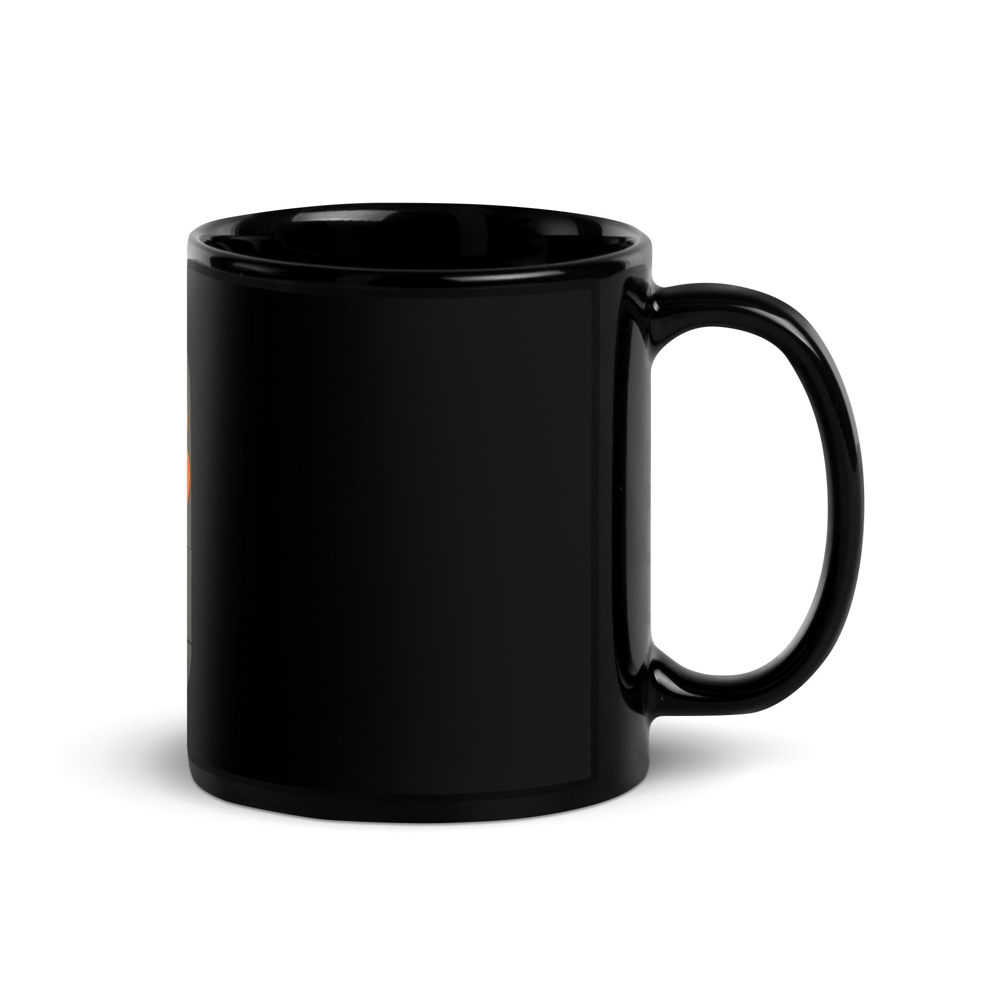 Bitcoin Pilled Black Glossy Mug