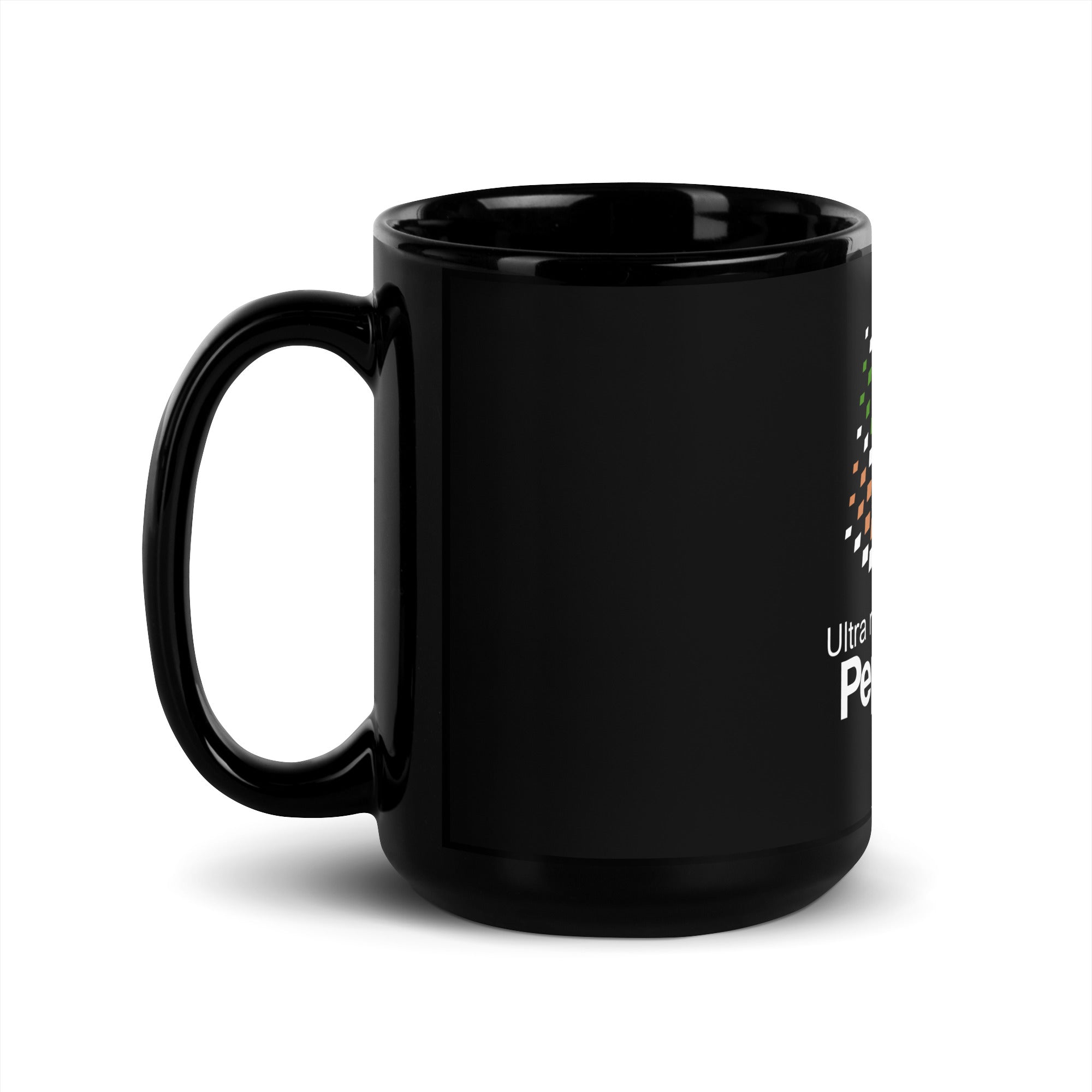 PepeCoin Black Glossy Mug