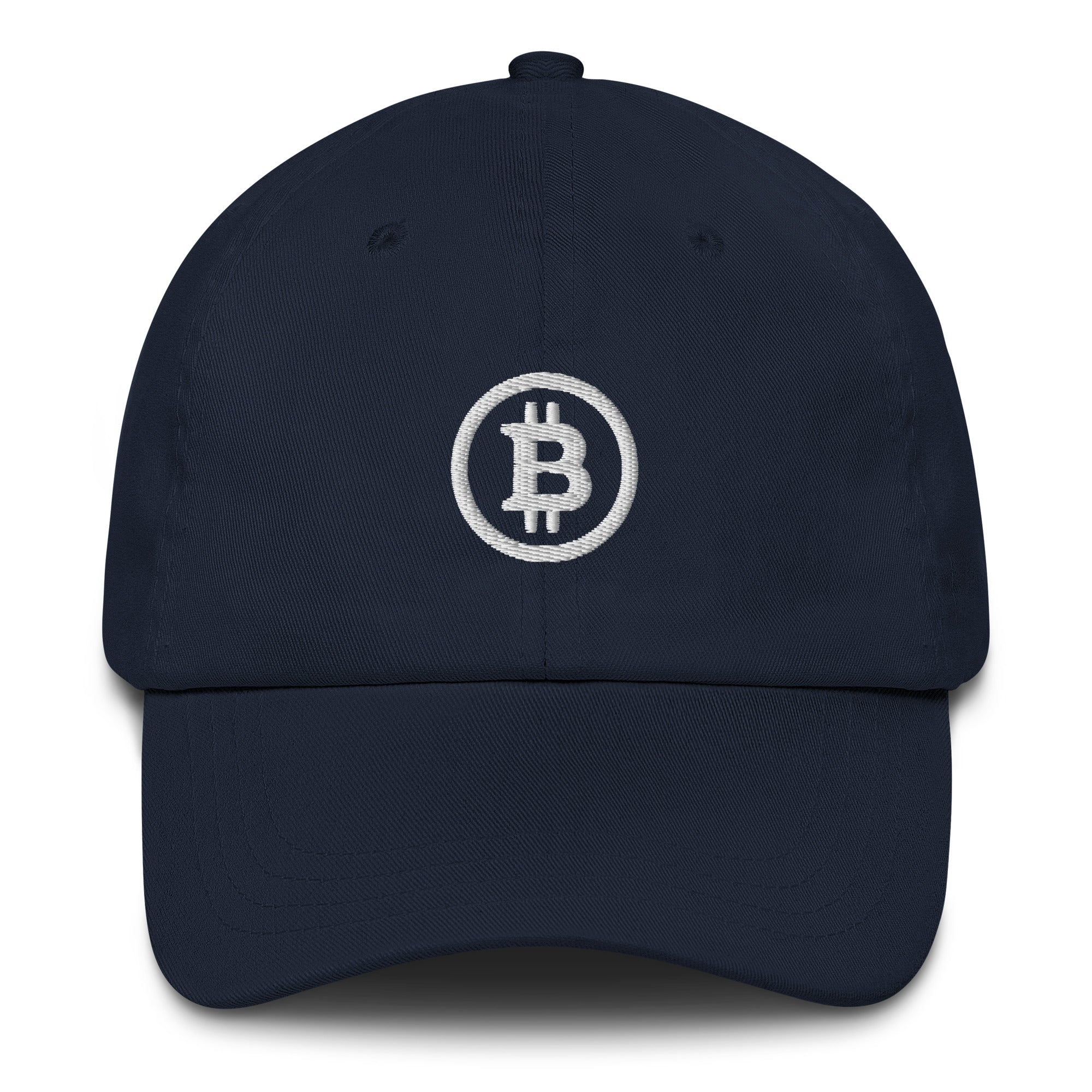 Bitcoin Logo Dad hat