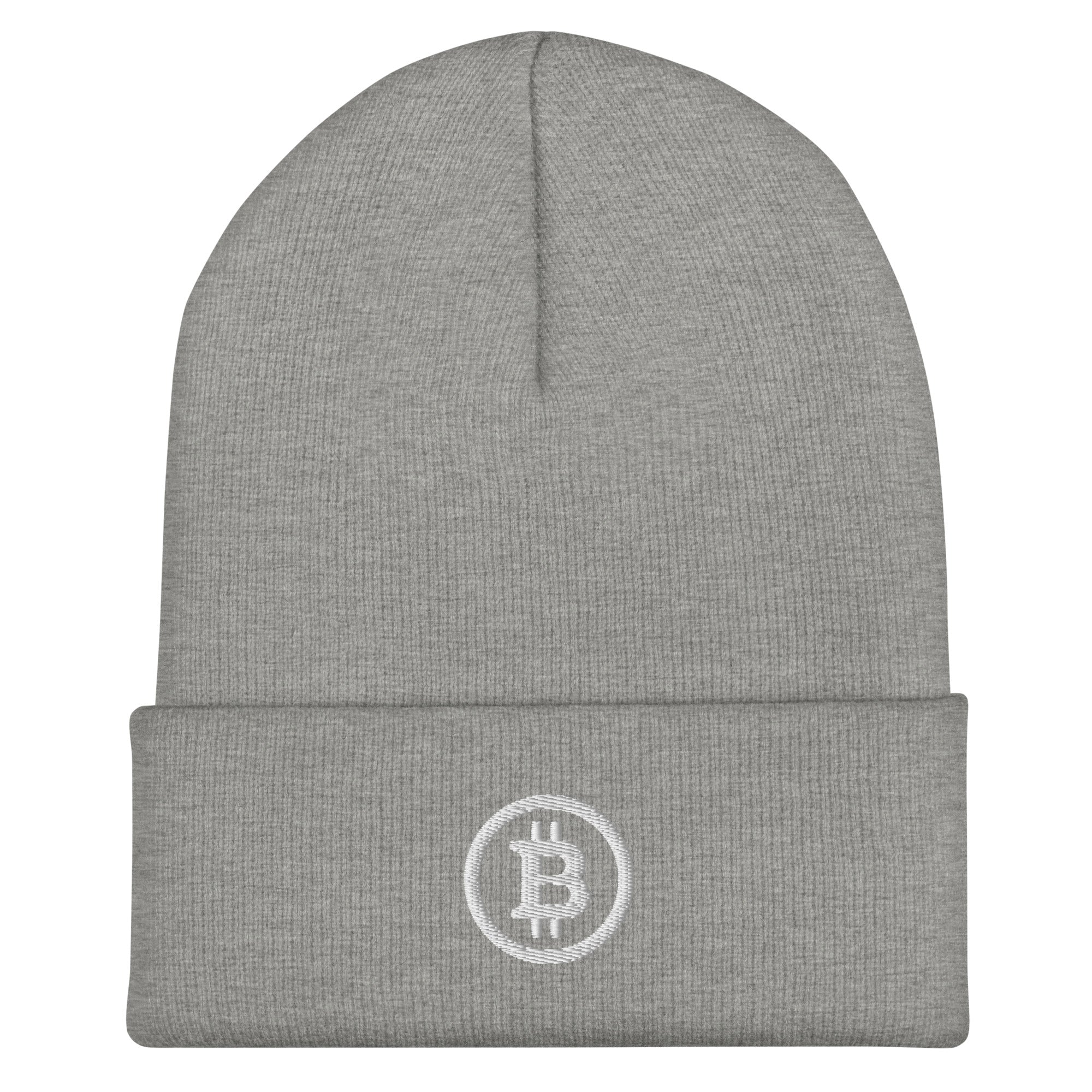 Bitcoin Logo Cuffed Beanie