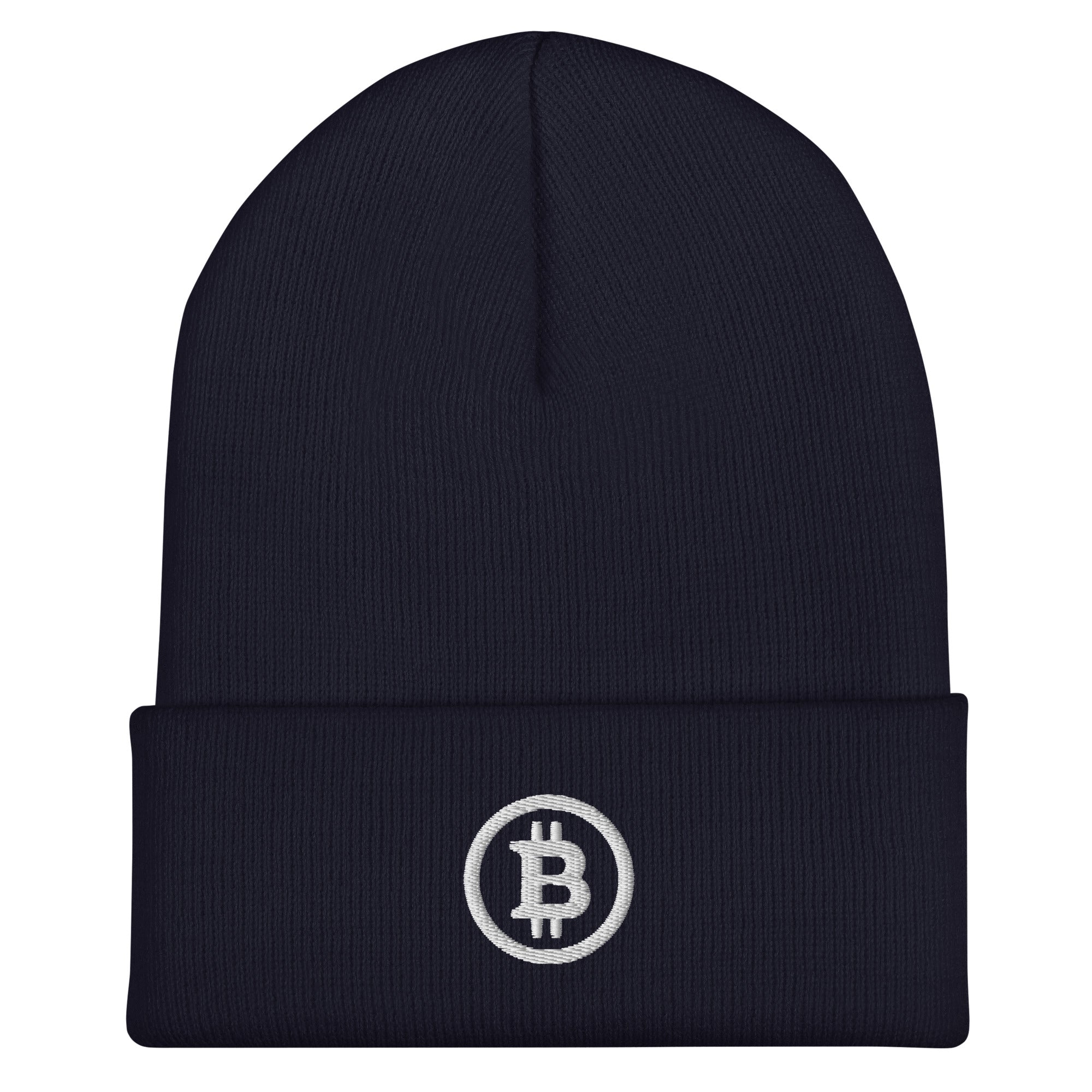 Bitcoin Logo Cuffed Beanie