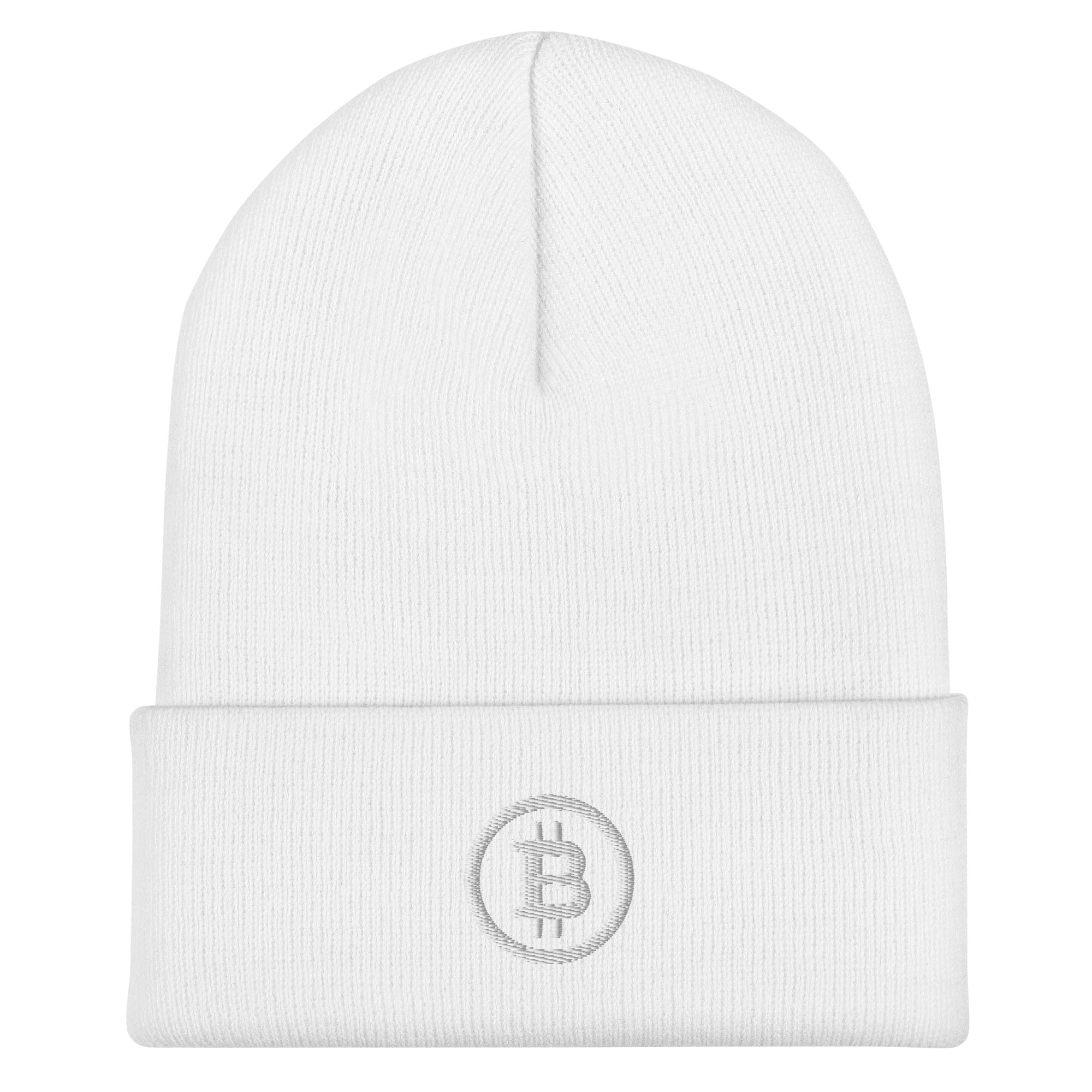 Bitcoin Logo Cuffed Beanie