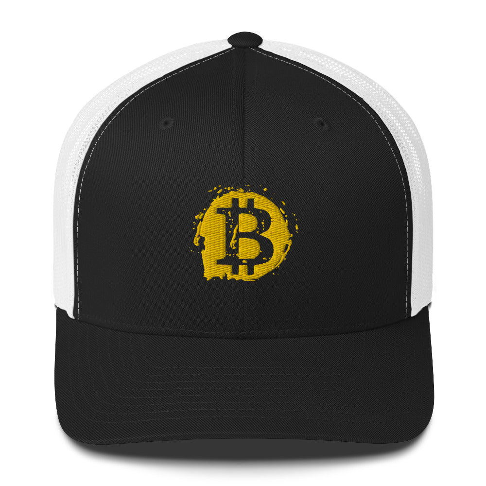 Bitcoin Orange Trucker Cap