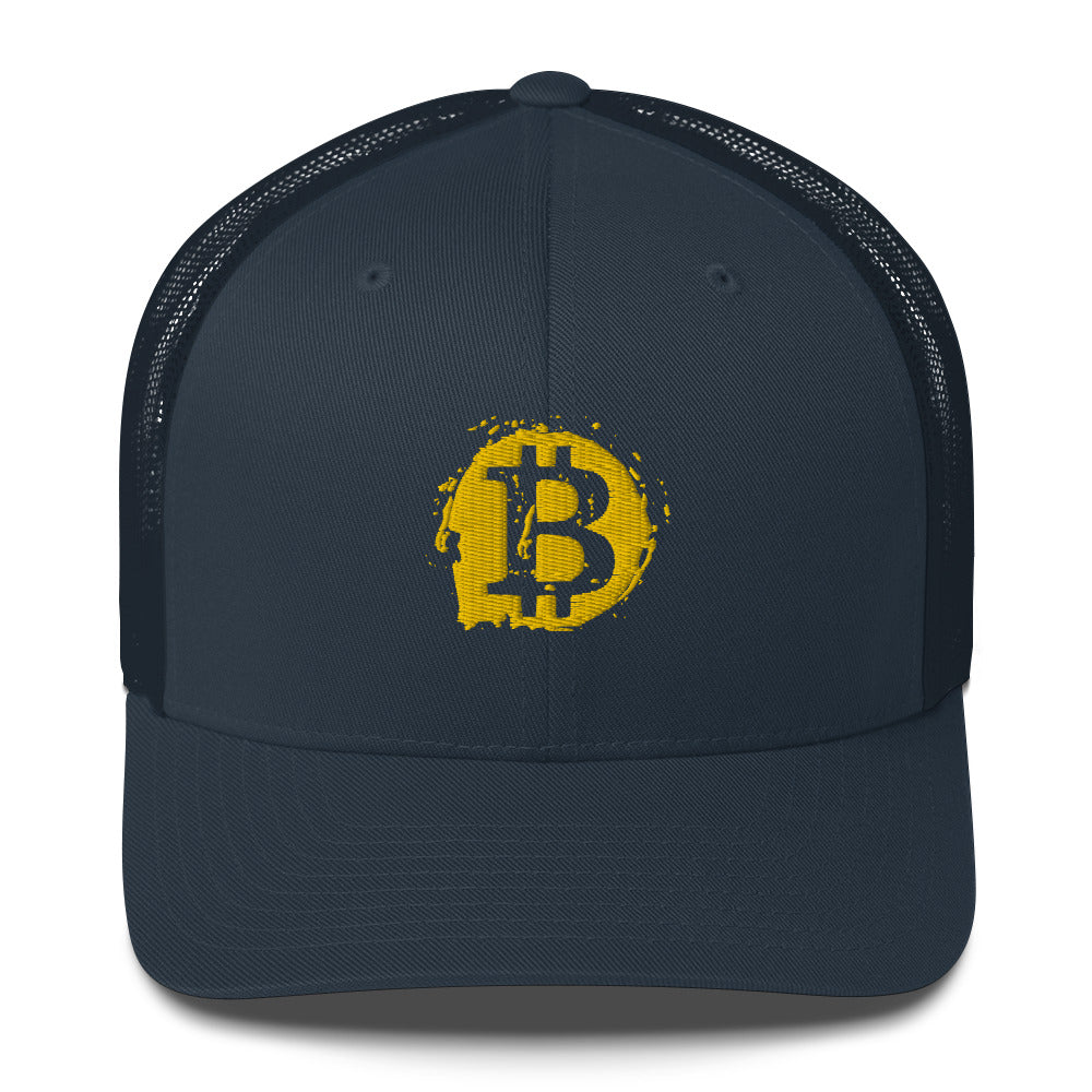 Bitcoin Orange Trucker Cap