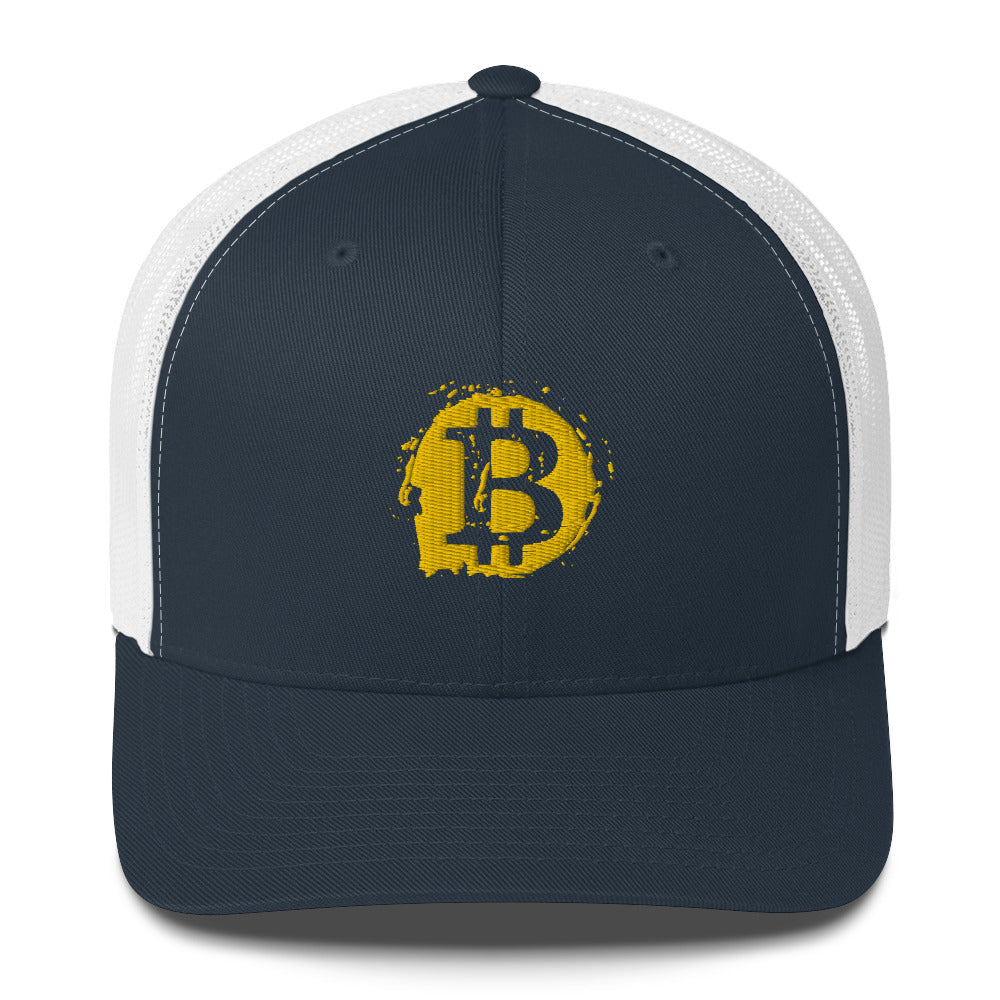 Bitcoin Orange Trucker Cap