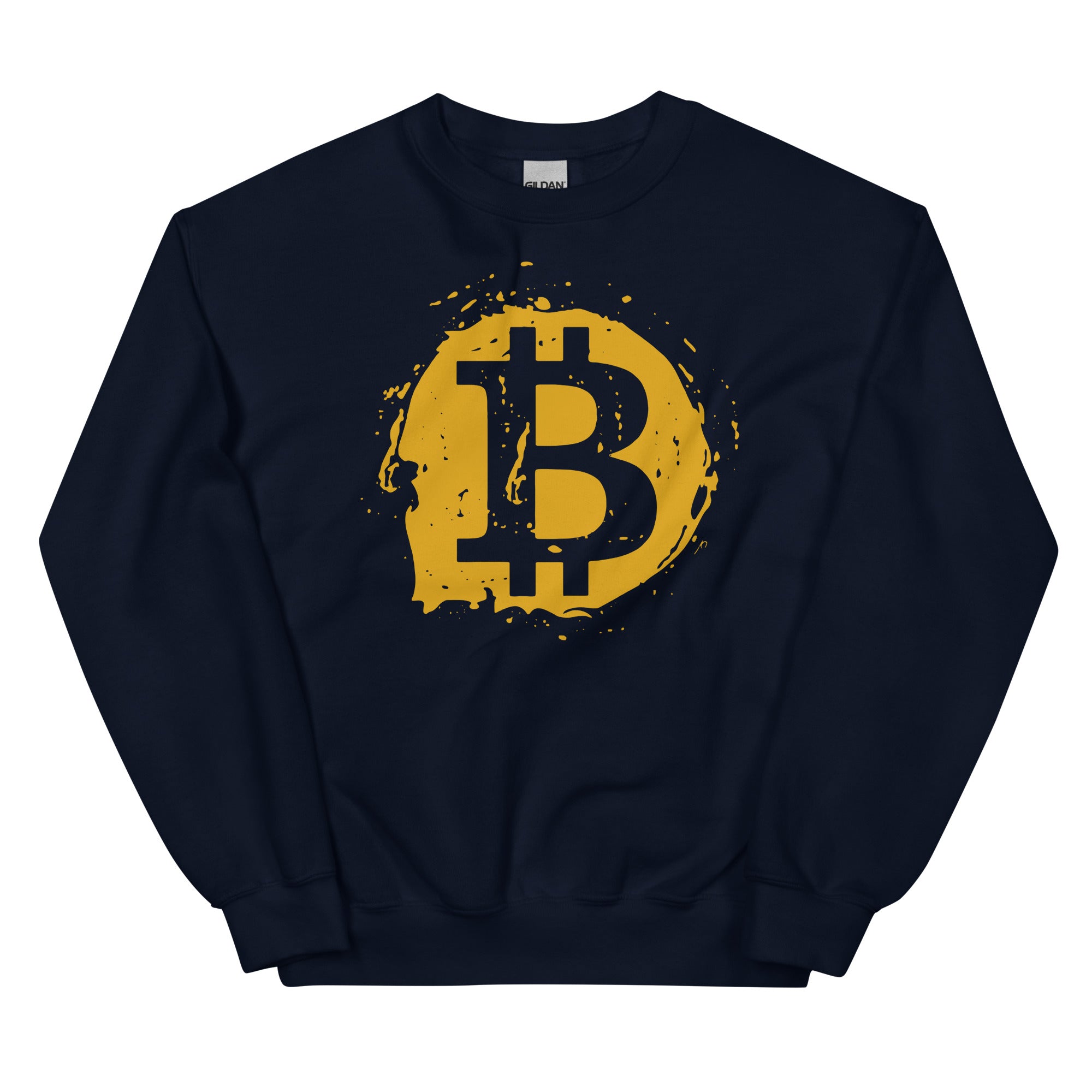 Bitcoin Orange Unisex Sweatshirt