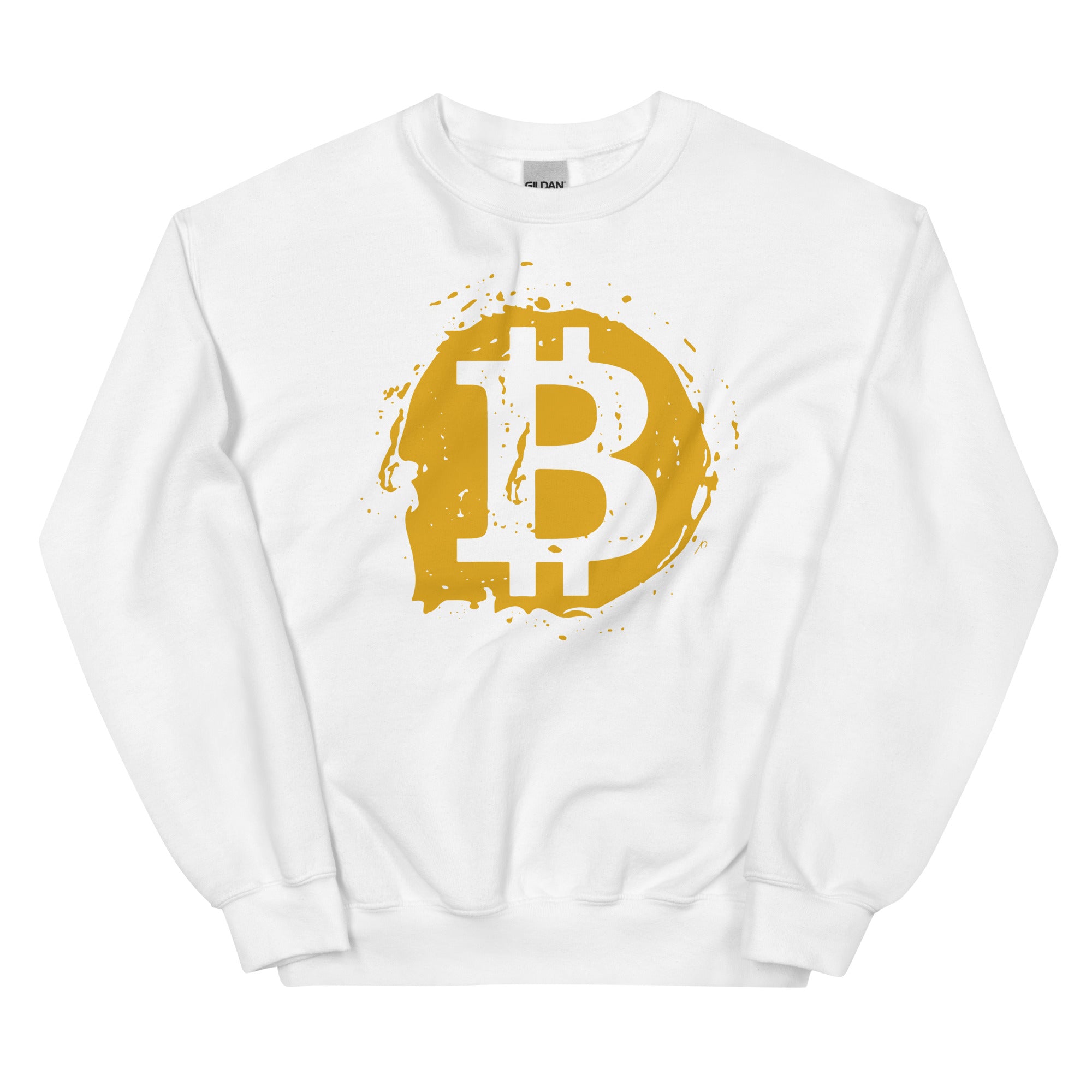 Bitcoin Orange Unisex Sweatshirt