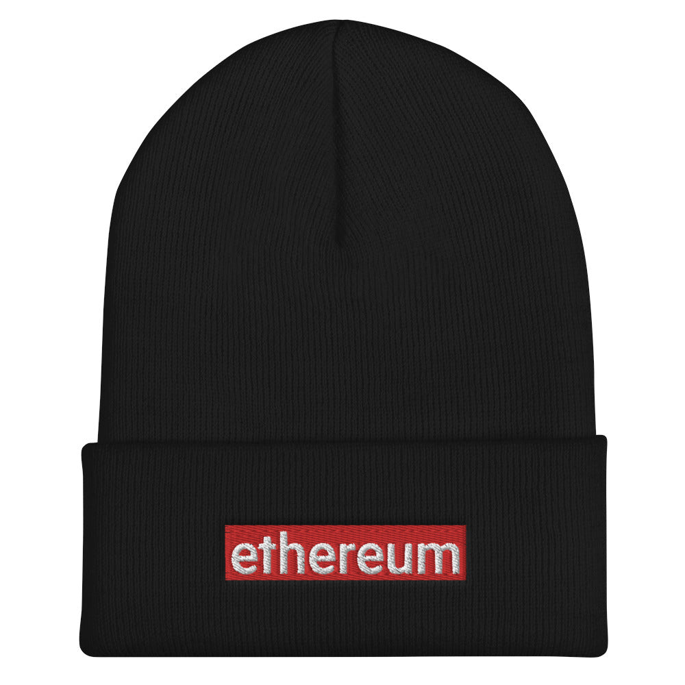 Ethereum Cuffed Beanie