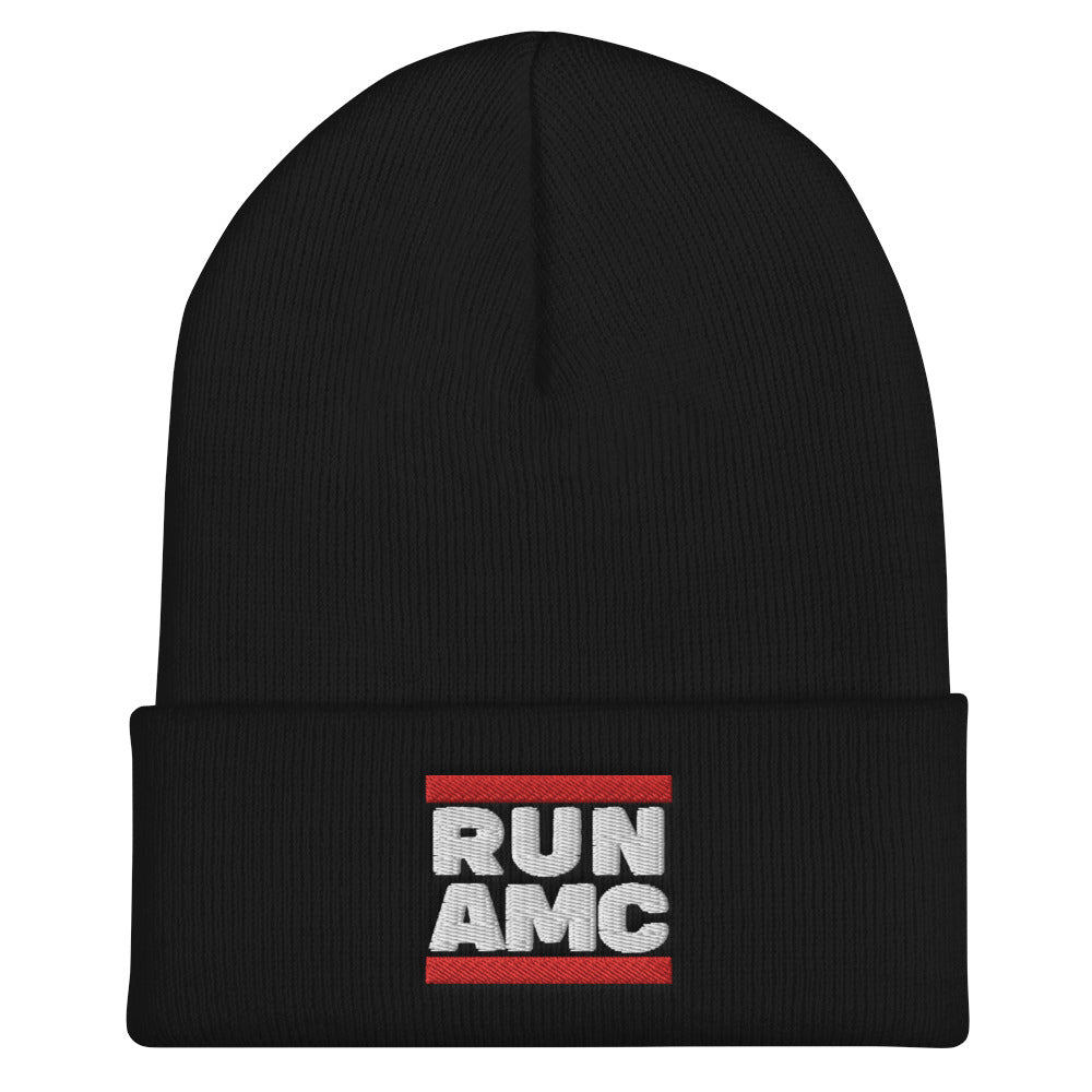 Run AMC Cuffed Beanie