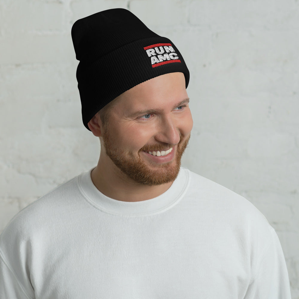 Run AMC Cuffed Beanie