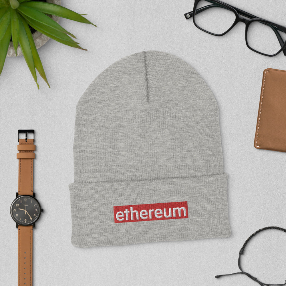 Ethereum Cuffed Beanie