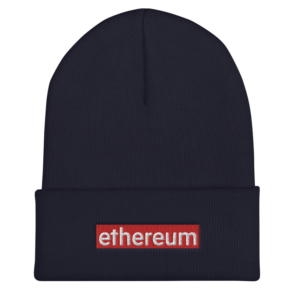 Ethereum Cuffed Beanie
