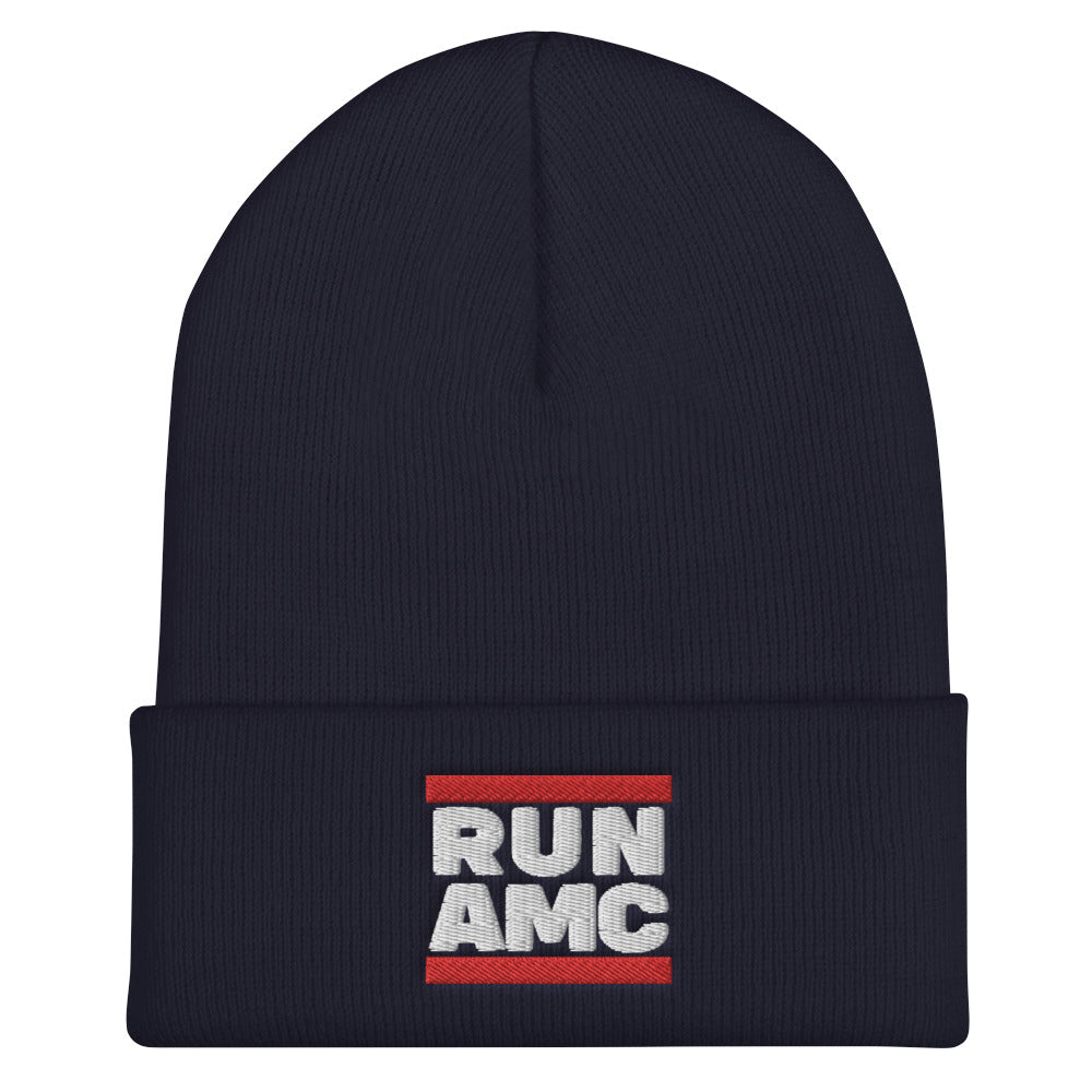 Run AMC Cuffed Beanie