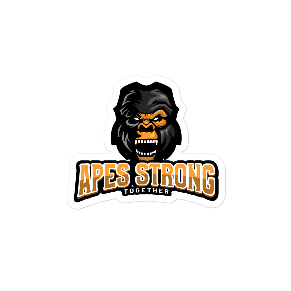 Apes Bubble-free stickers