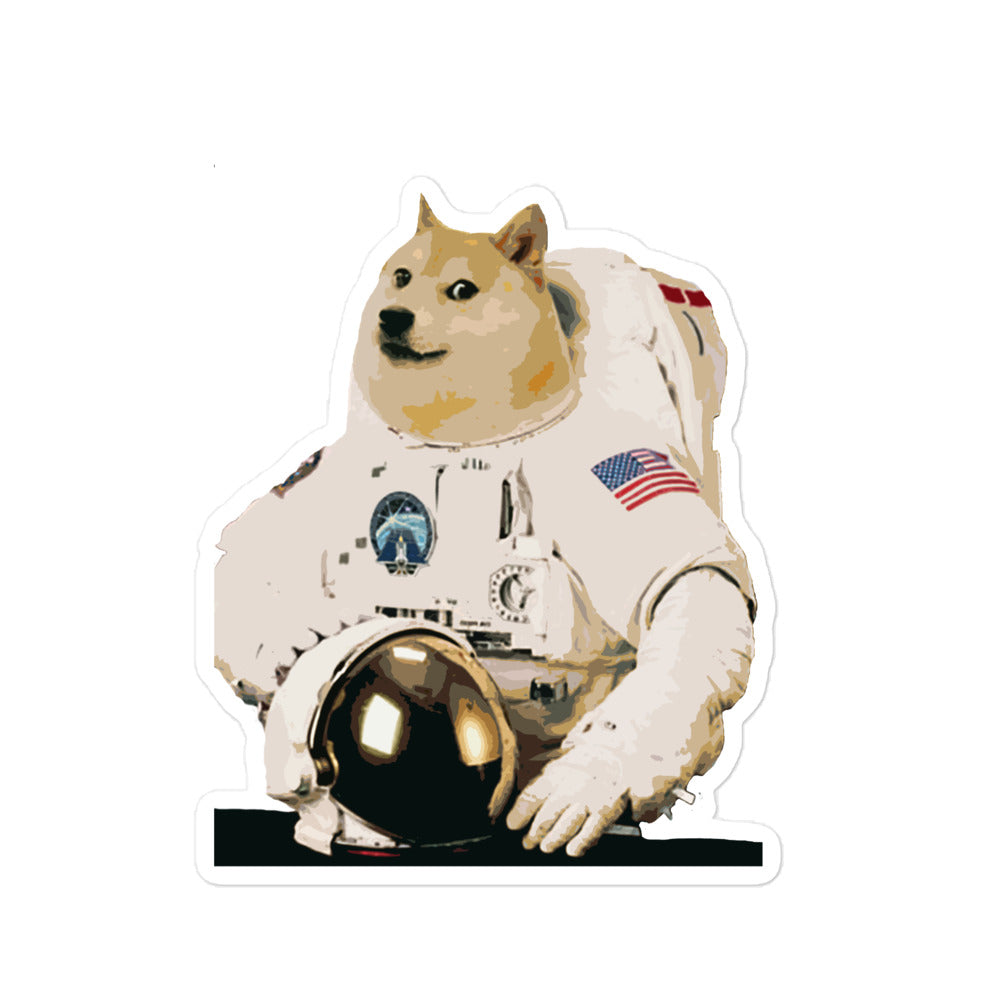 AstroDoge Bubble-free stickers