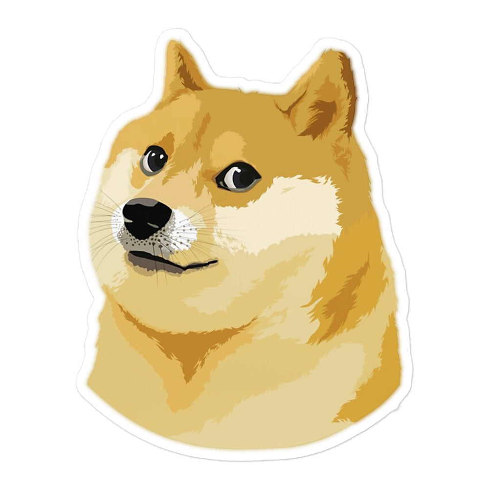 Doge Bubble-free stickers
