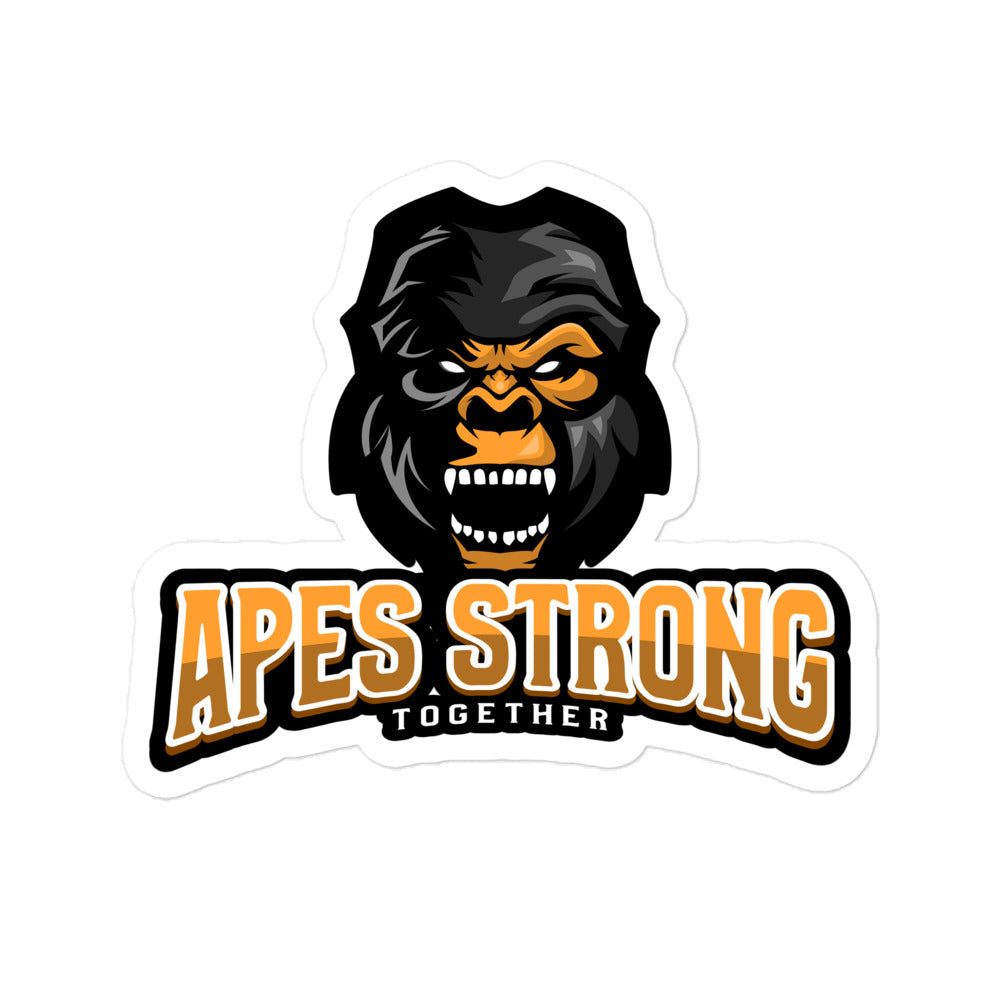 Apes Bubble-free stickers