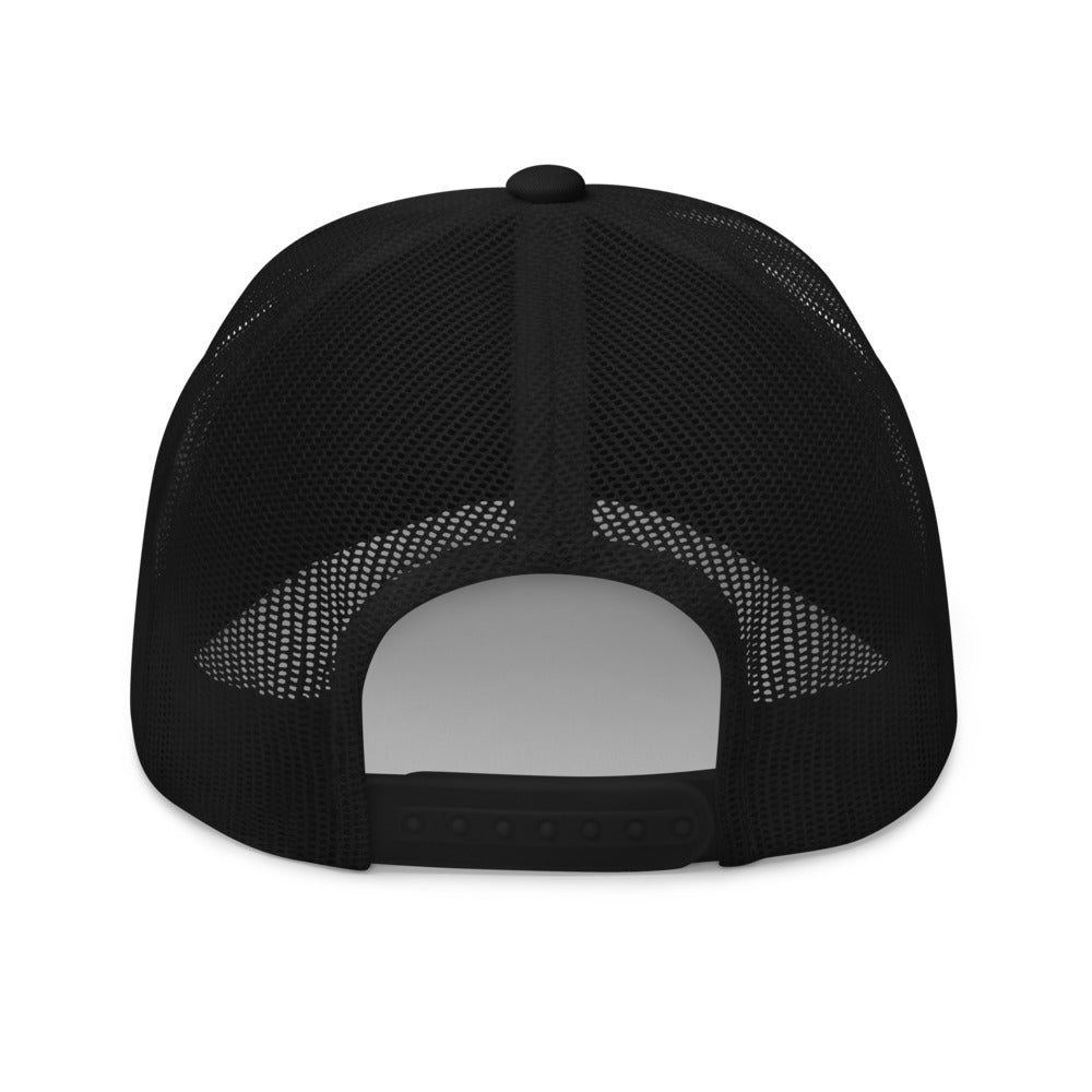 Stonks Black Trucker Cap