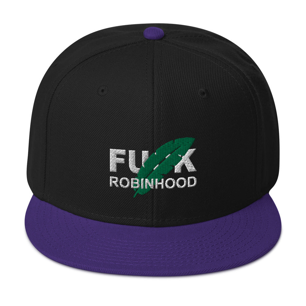 F Robinhood Snapback Hat