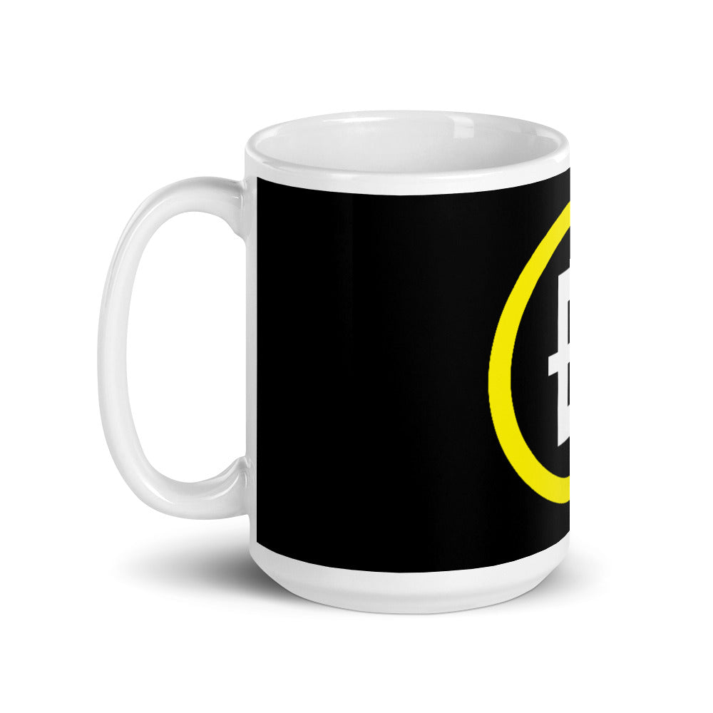 Doge Life White glossy mug