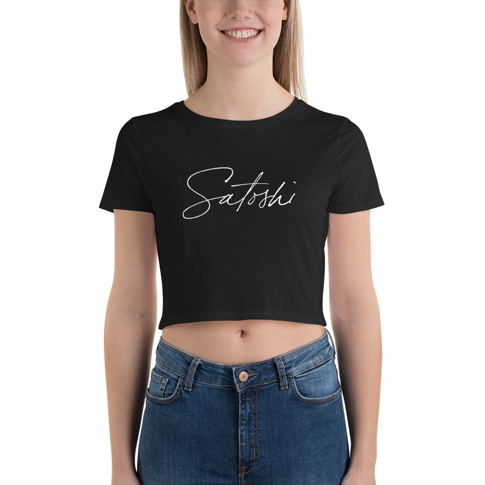 Satoshi Women’s Crop Tee