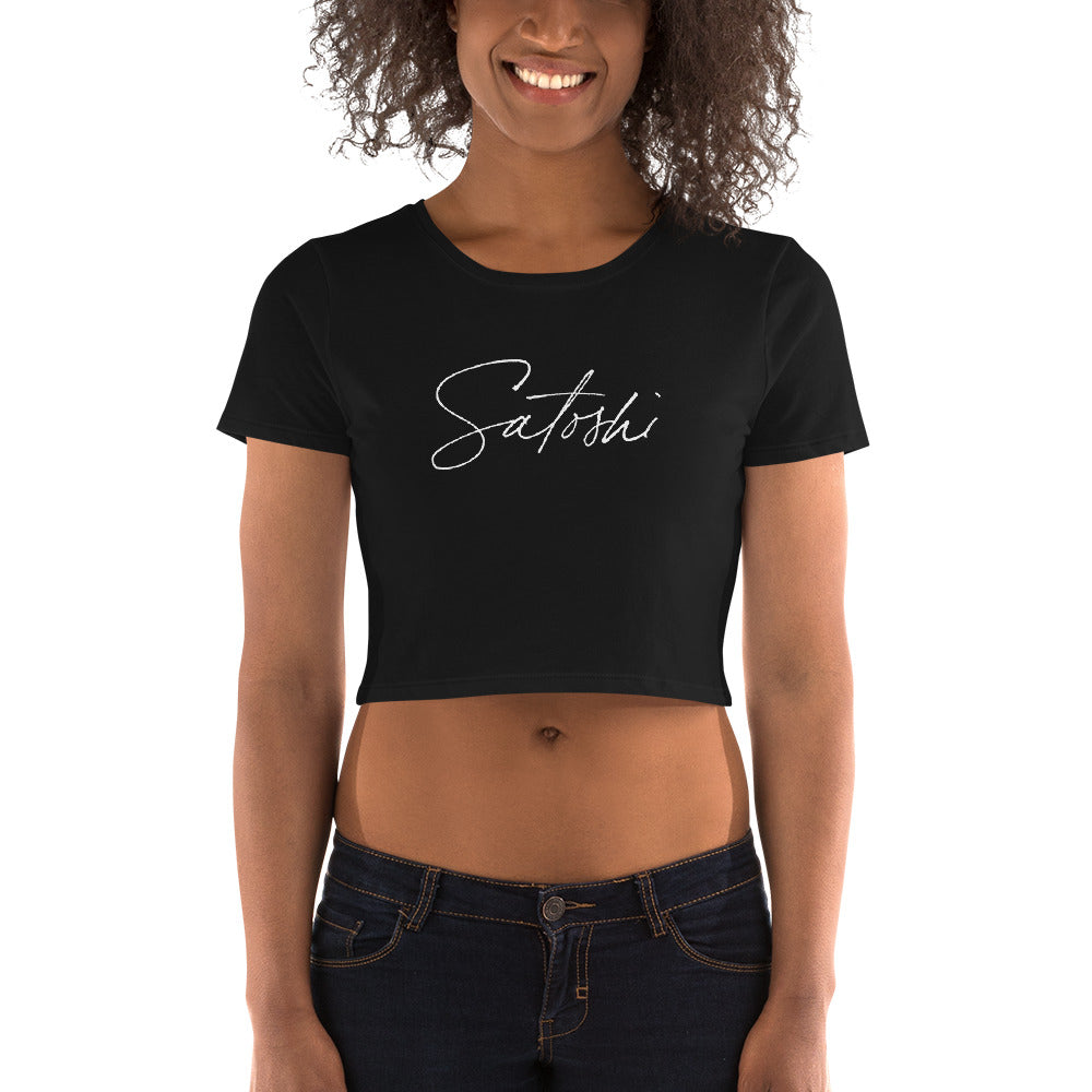 Satoshi Women’s Crop Tee
