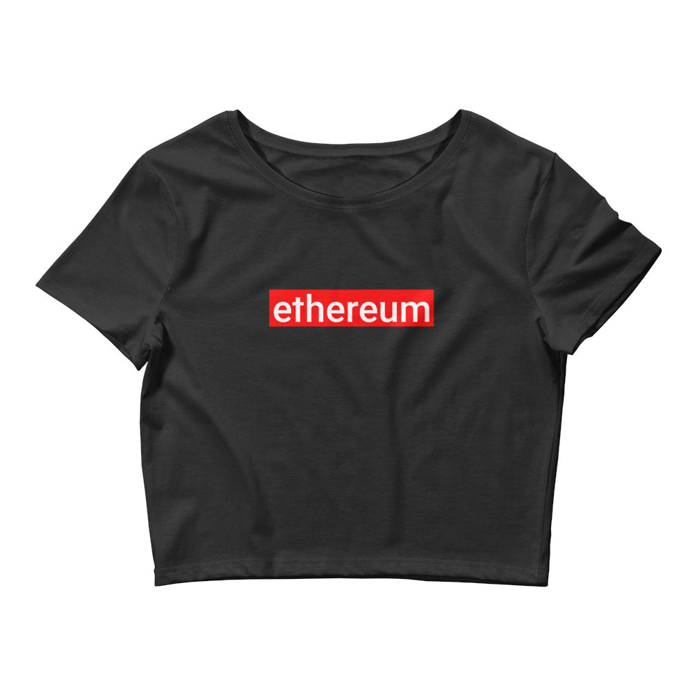 Ethereum Women’s Crop Tees