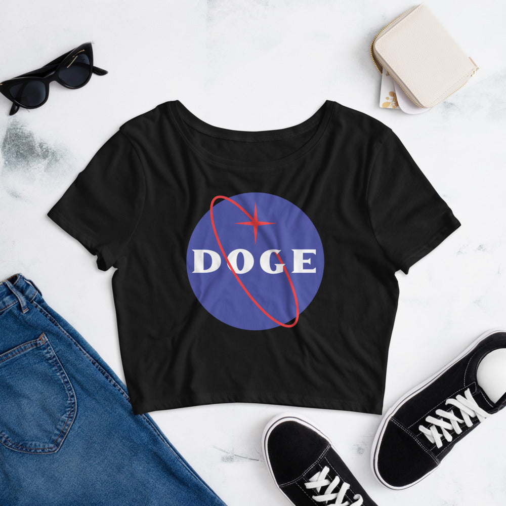 Nasa DOGE Women’s Crop Tee