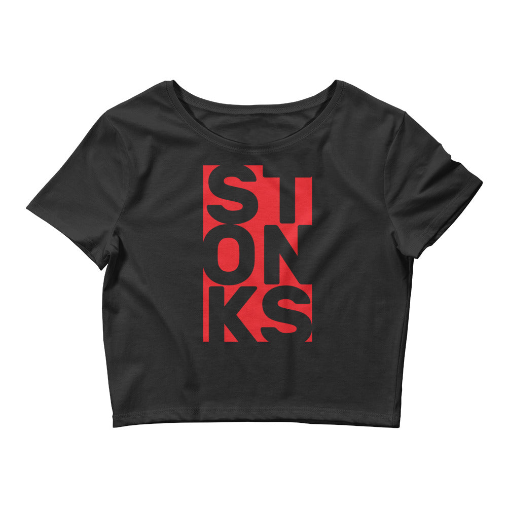 Stonks Women’s Crop Tee