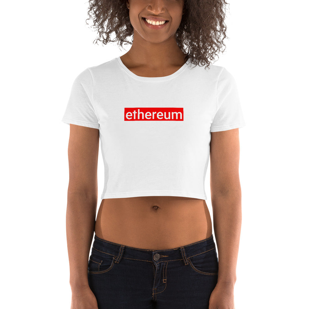 Ethereum Women’s Crop Tees