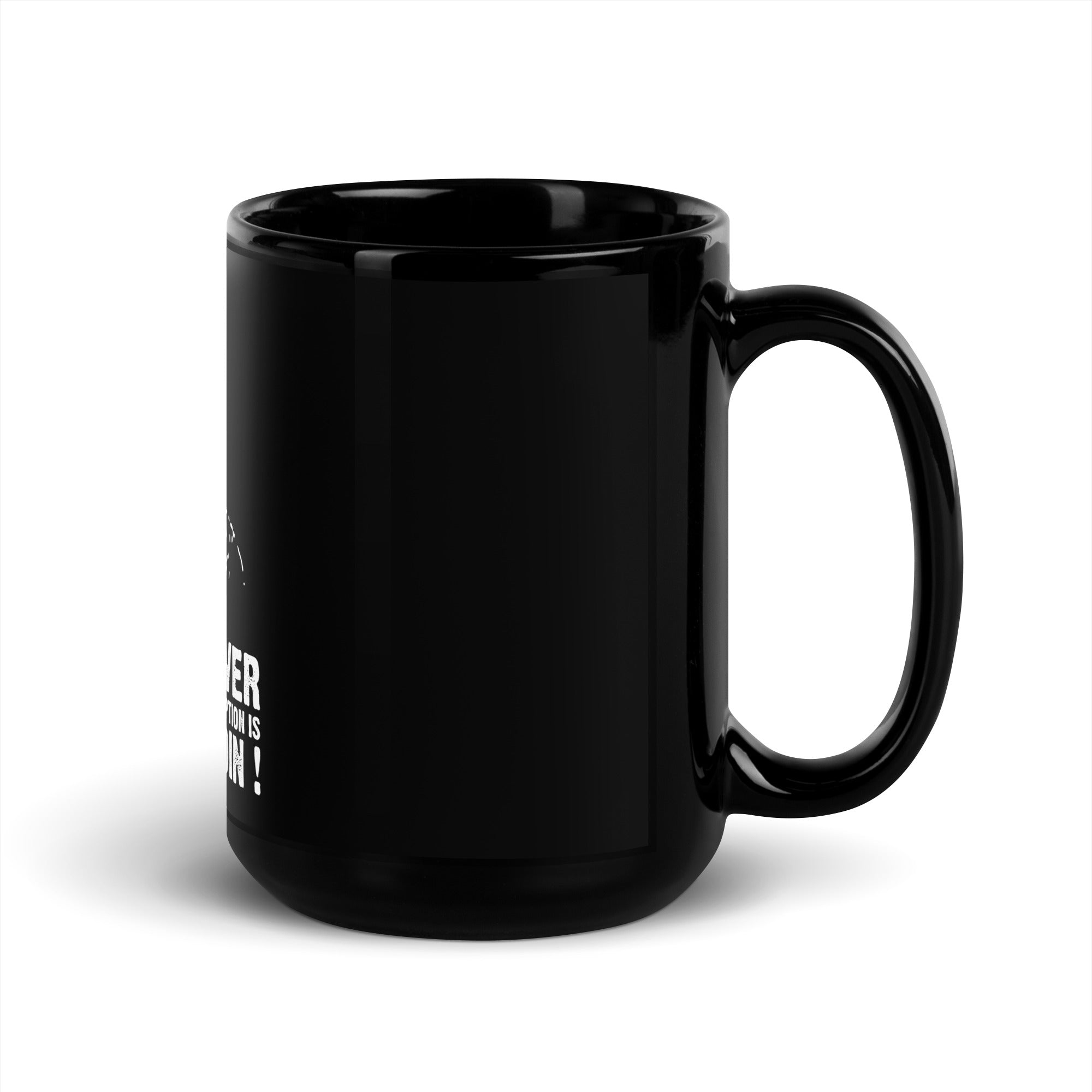 Bitcoin Fever Black Glossy Mug