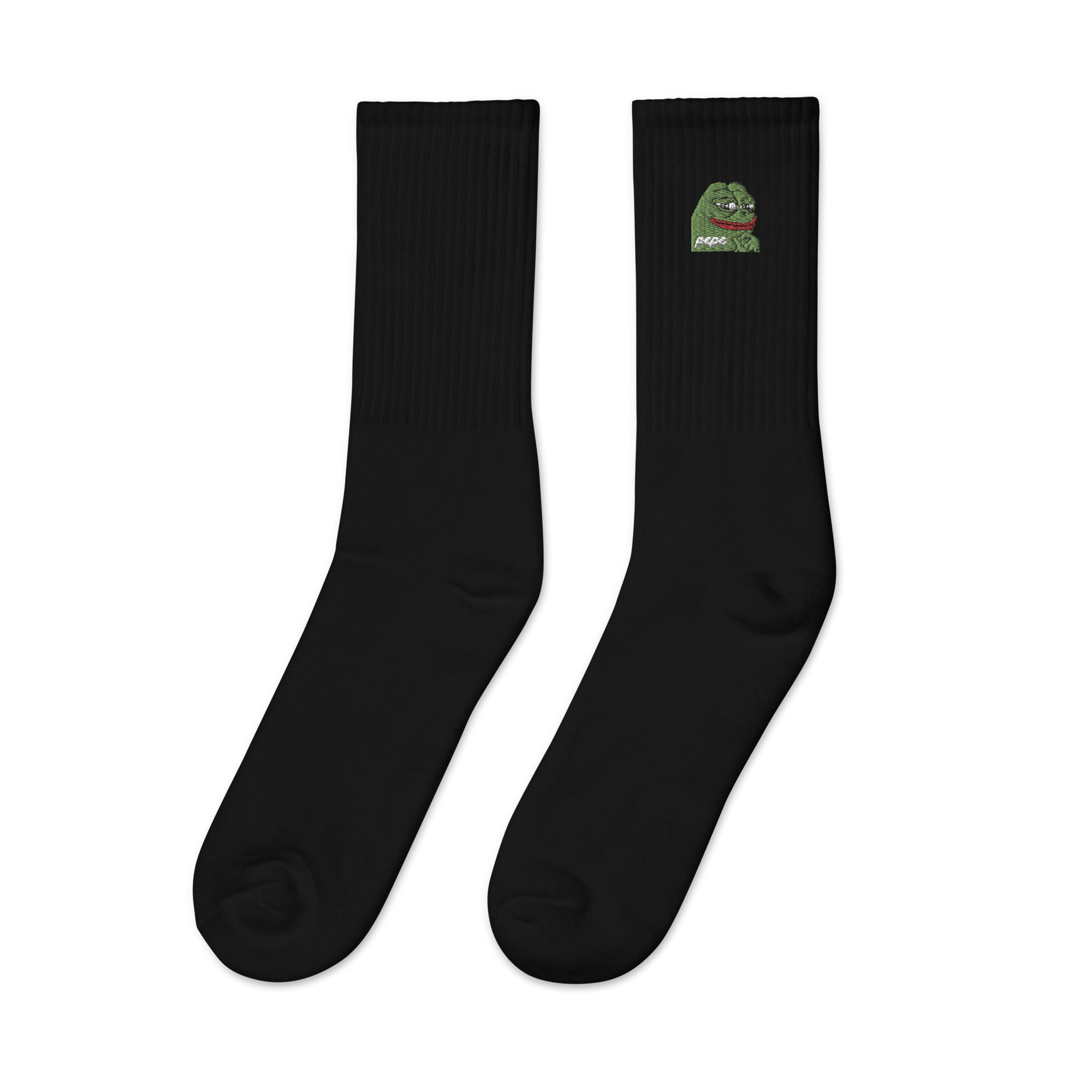 Pepe Embroidered socks