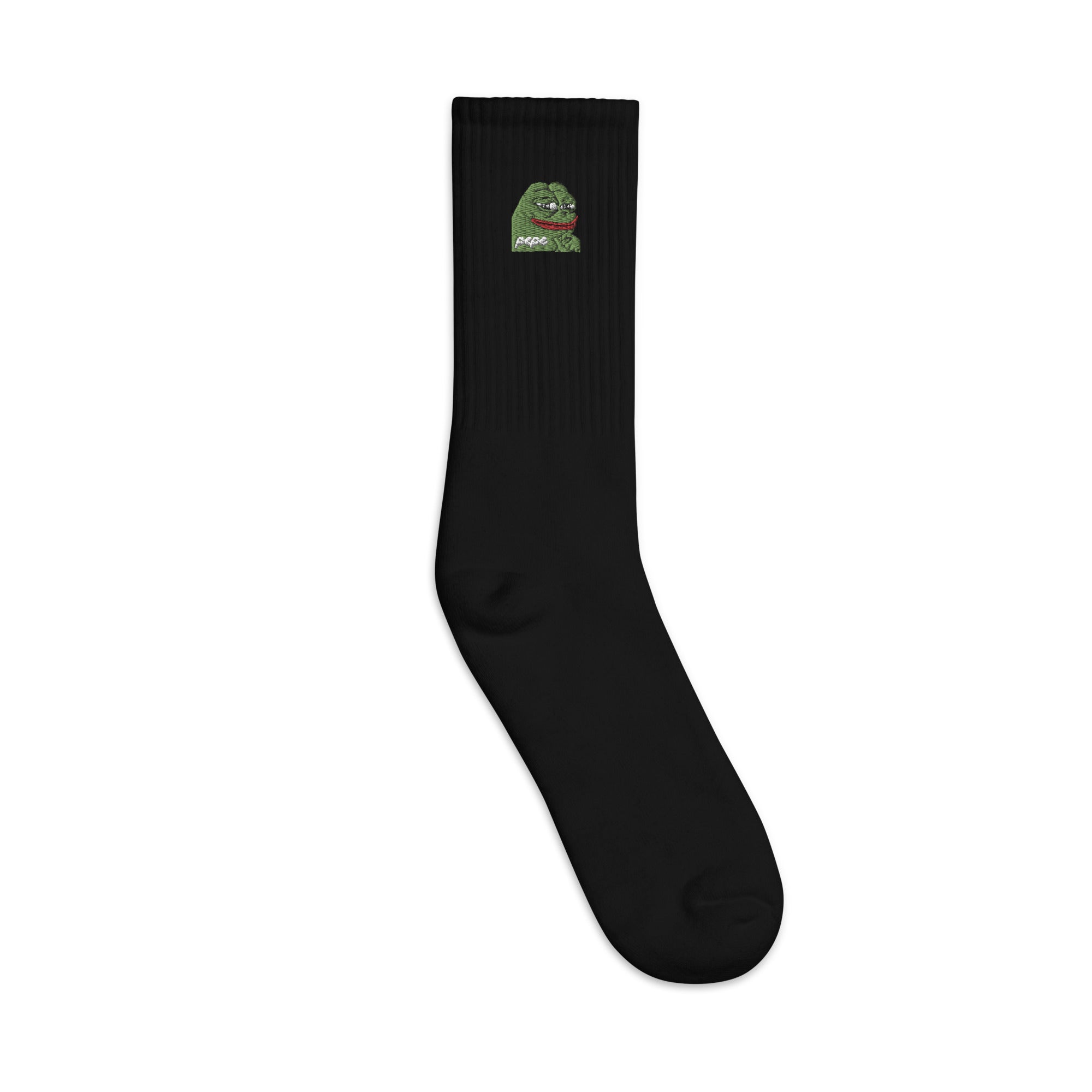 Pepe Embroidered socks