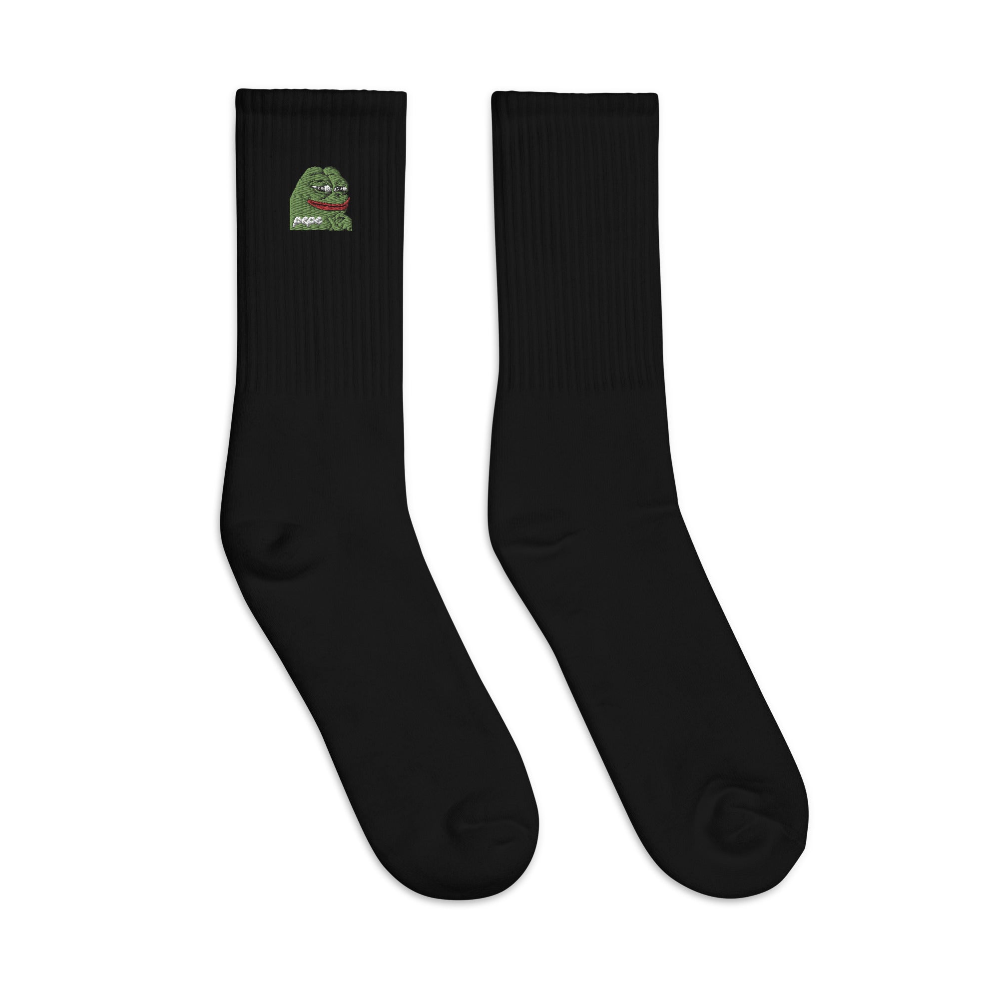 Pepe Embroidered socks