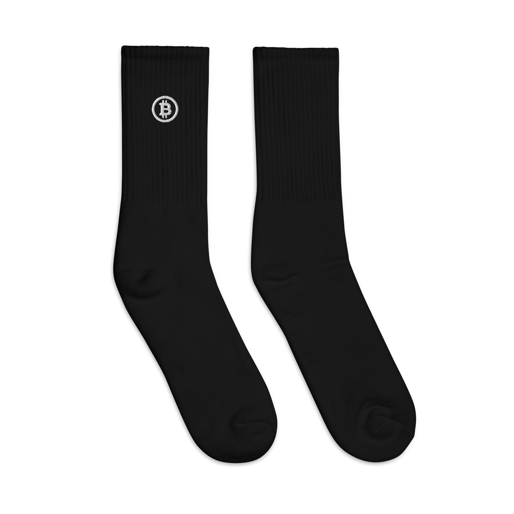 Bitcoin Embroidered socks