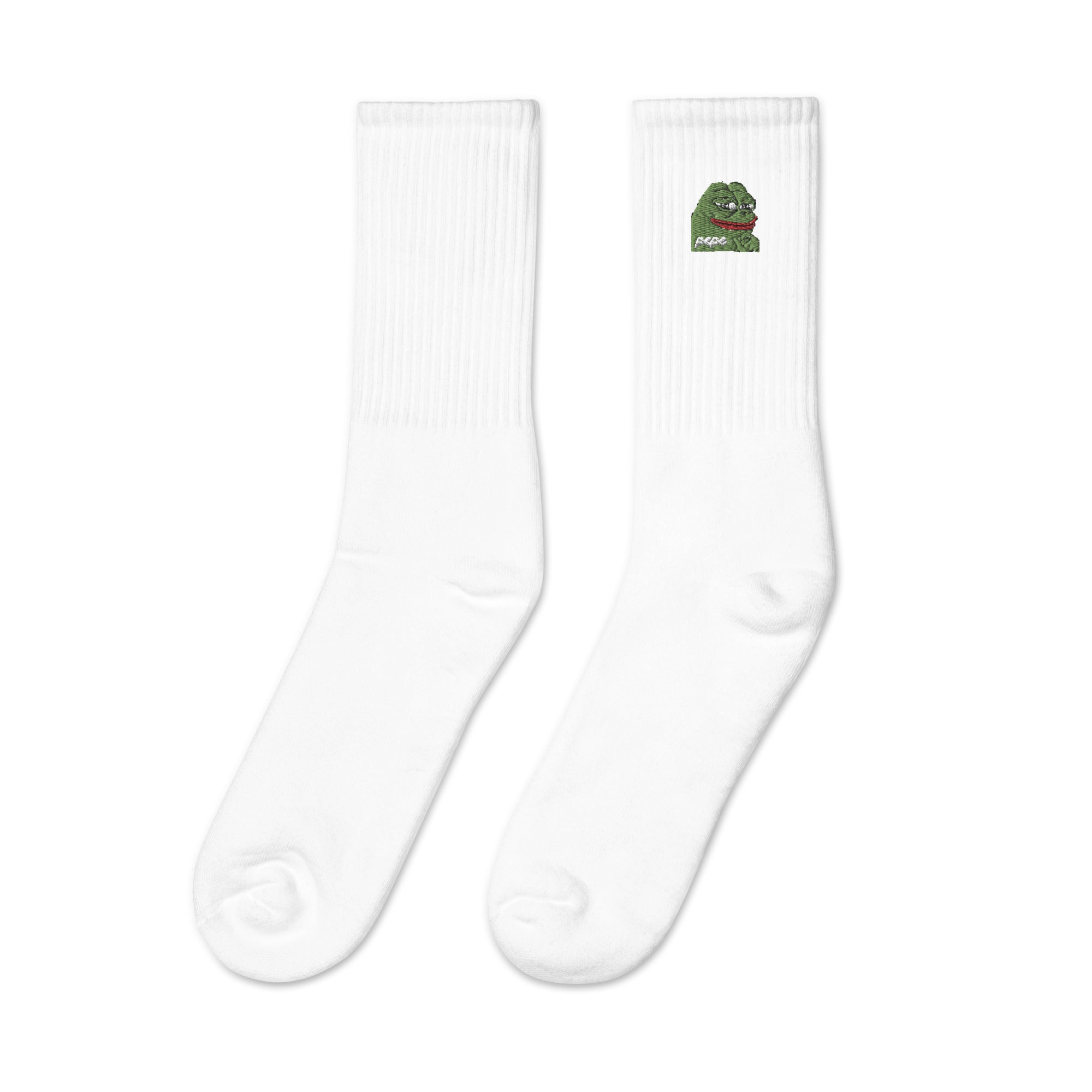 Pepe Embroidered socks