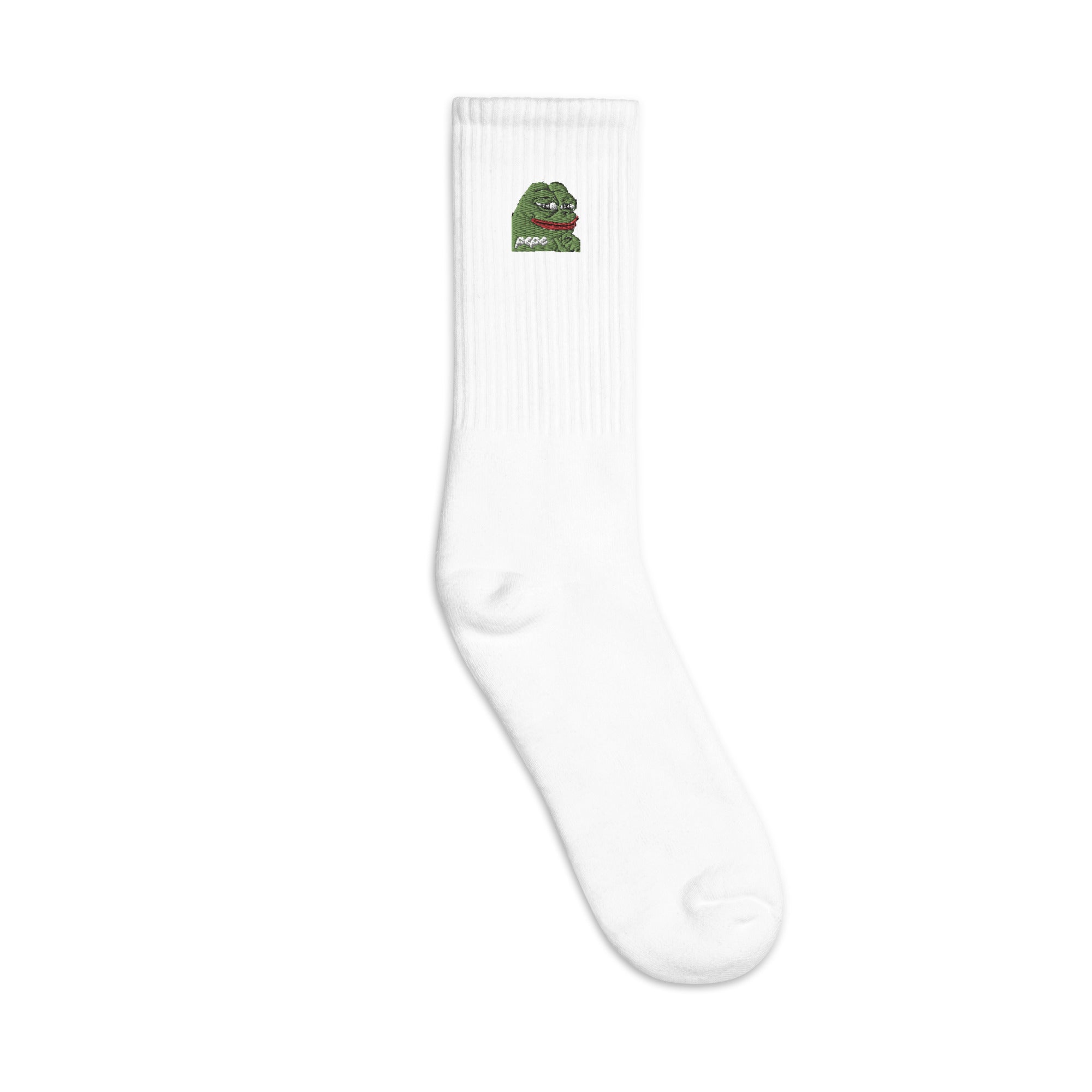 Pepe Embroidered socks