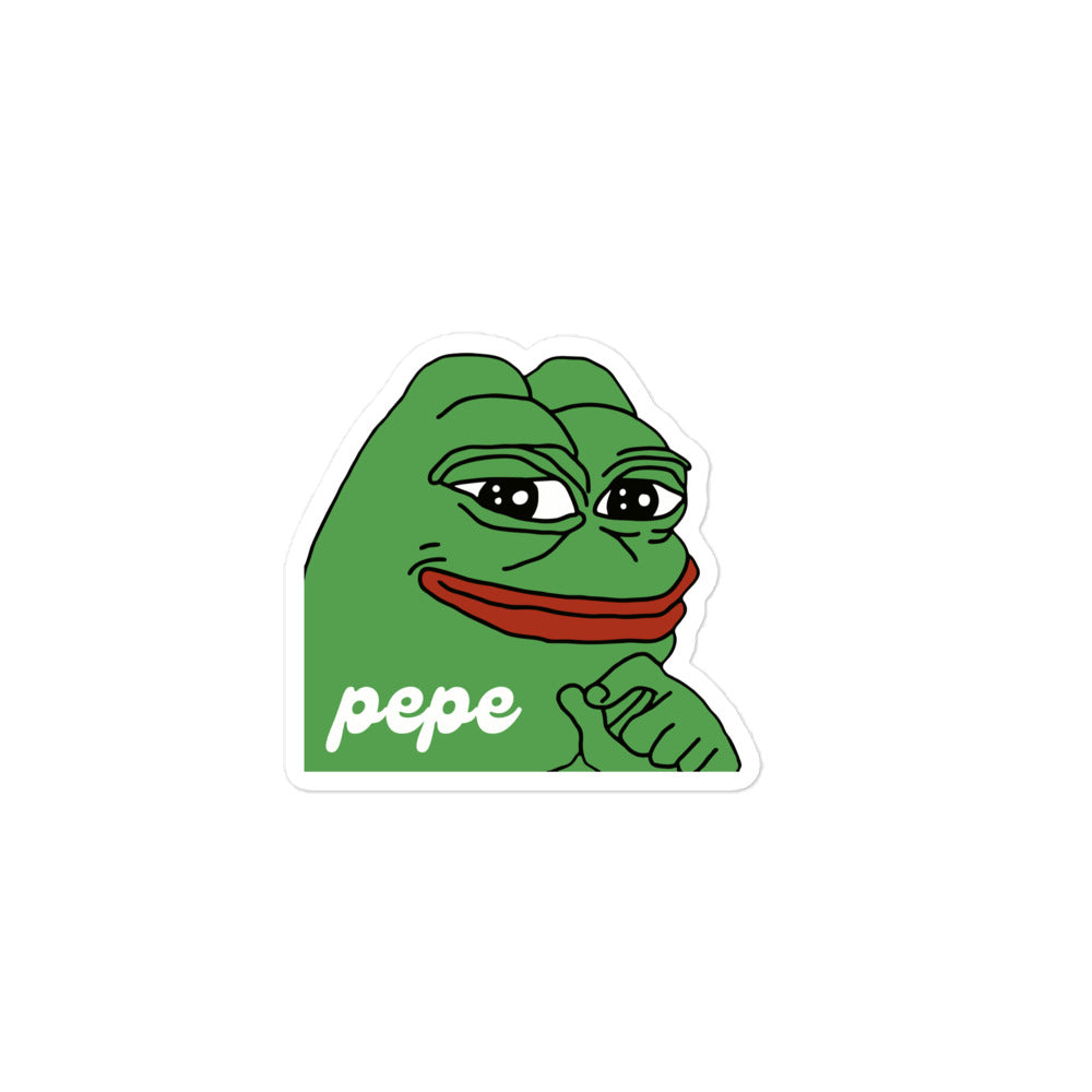 Pepe Bubble-free stickers