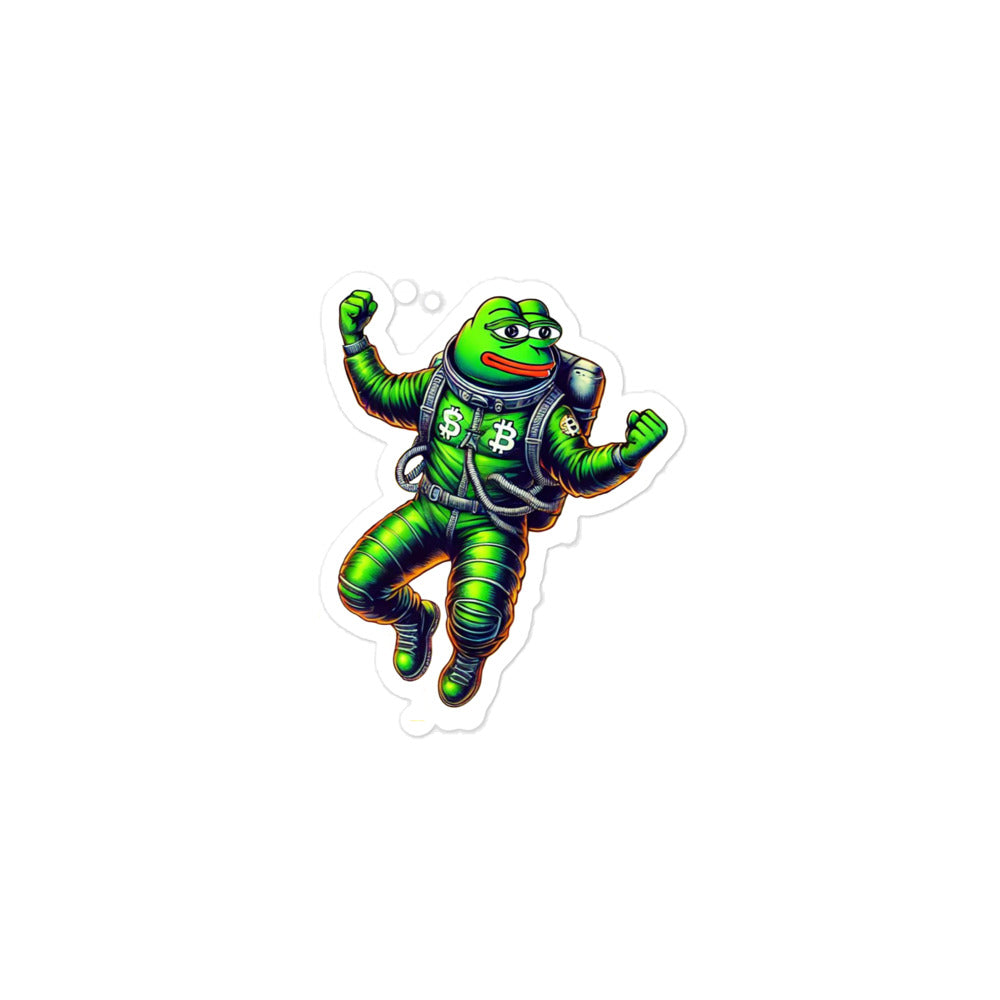 Pepe Fly Bubble-free stickers