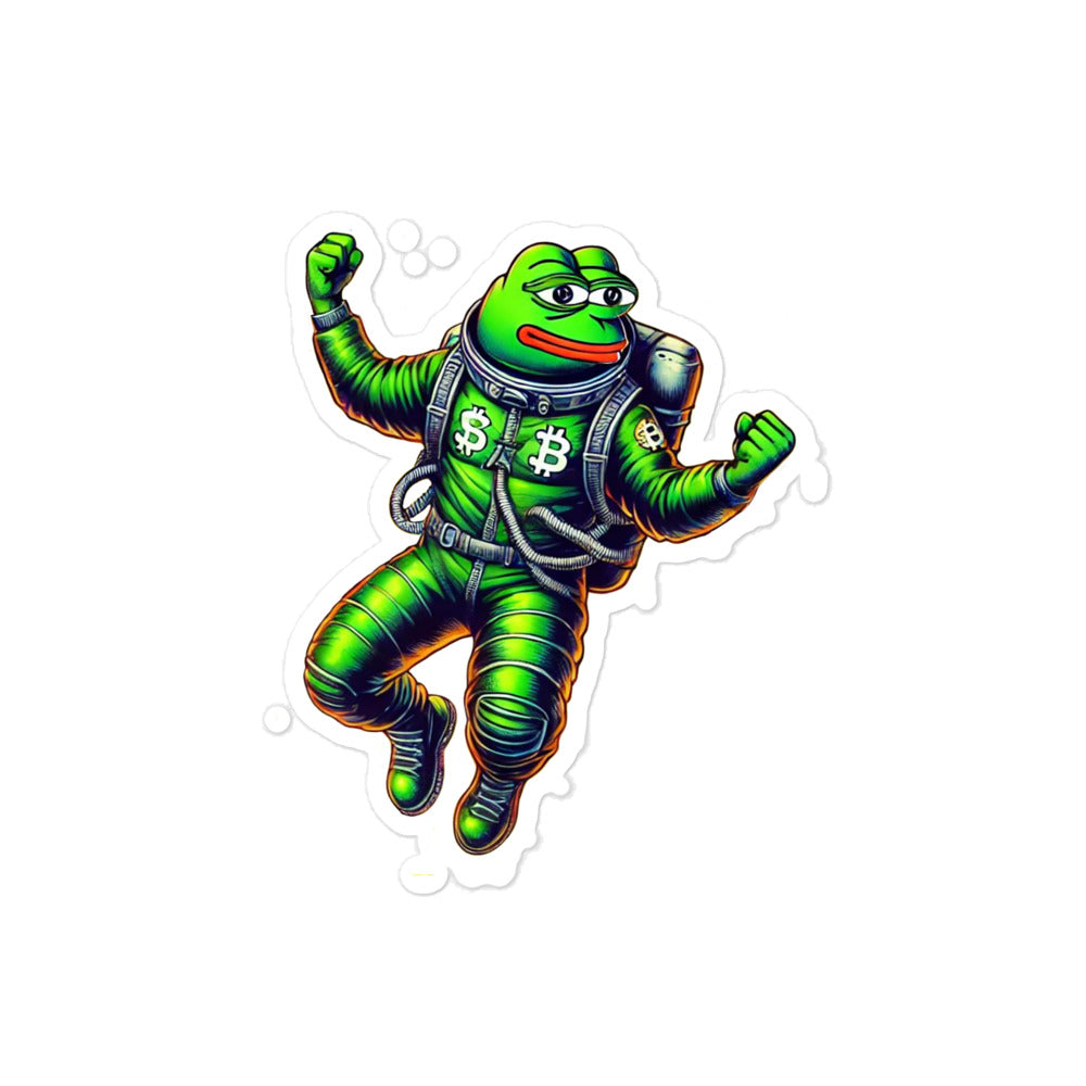 Pepe Fly Bubble-free stickers