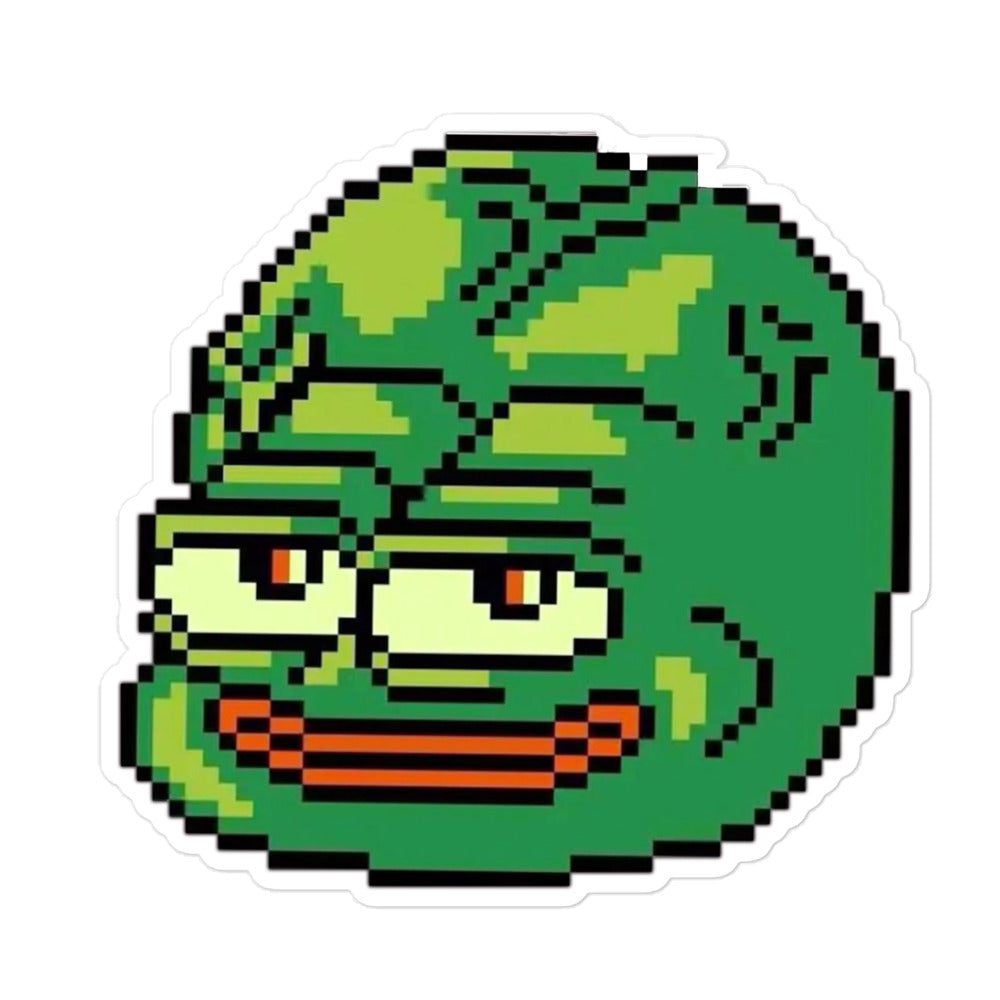 Based Pepe Bubble-free stickers