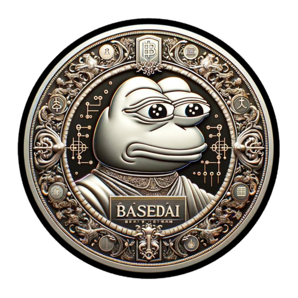 Based AI Pepe Bubble-free stickers