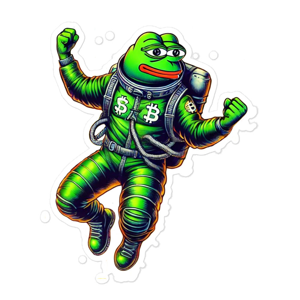 Pepe Fly Bubble-free stickers