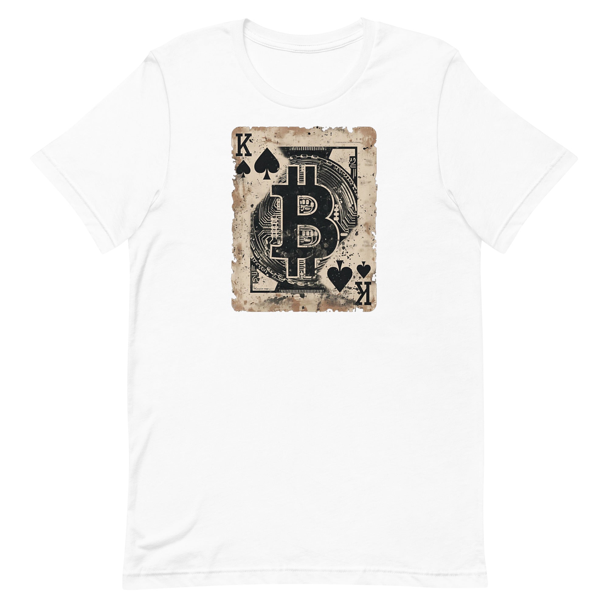 King Bitcoin Unisex t-shirt