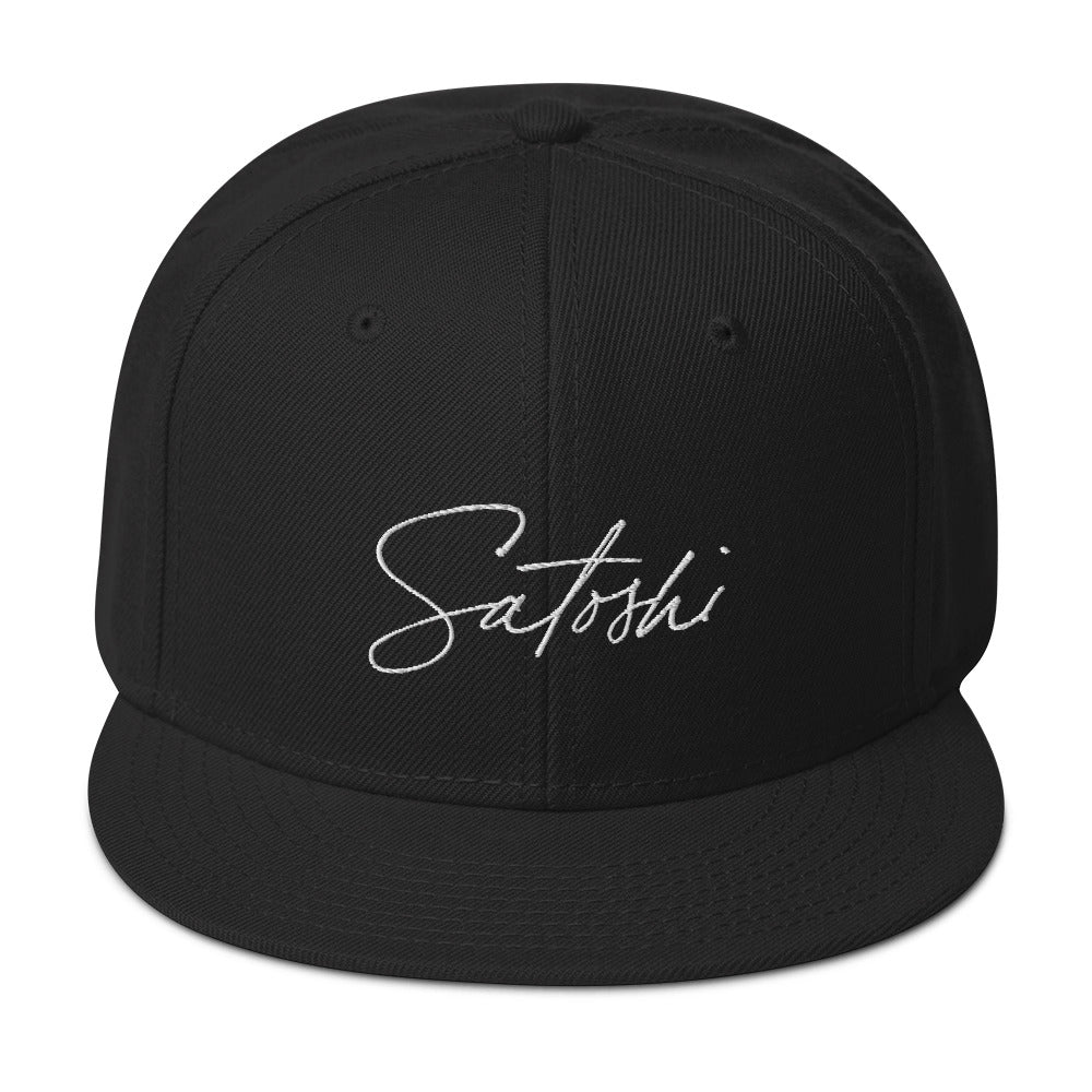 Satoshi Snapback Hat