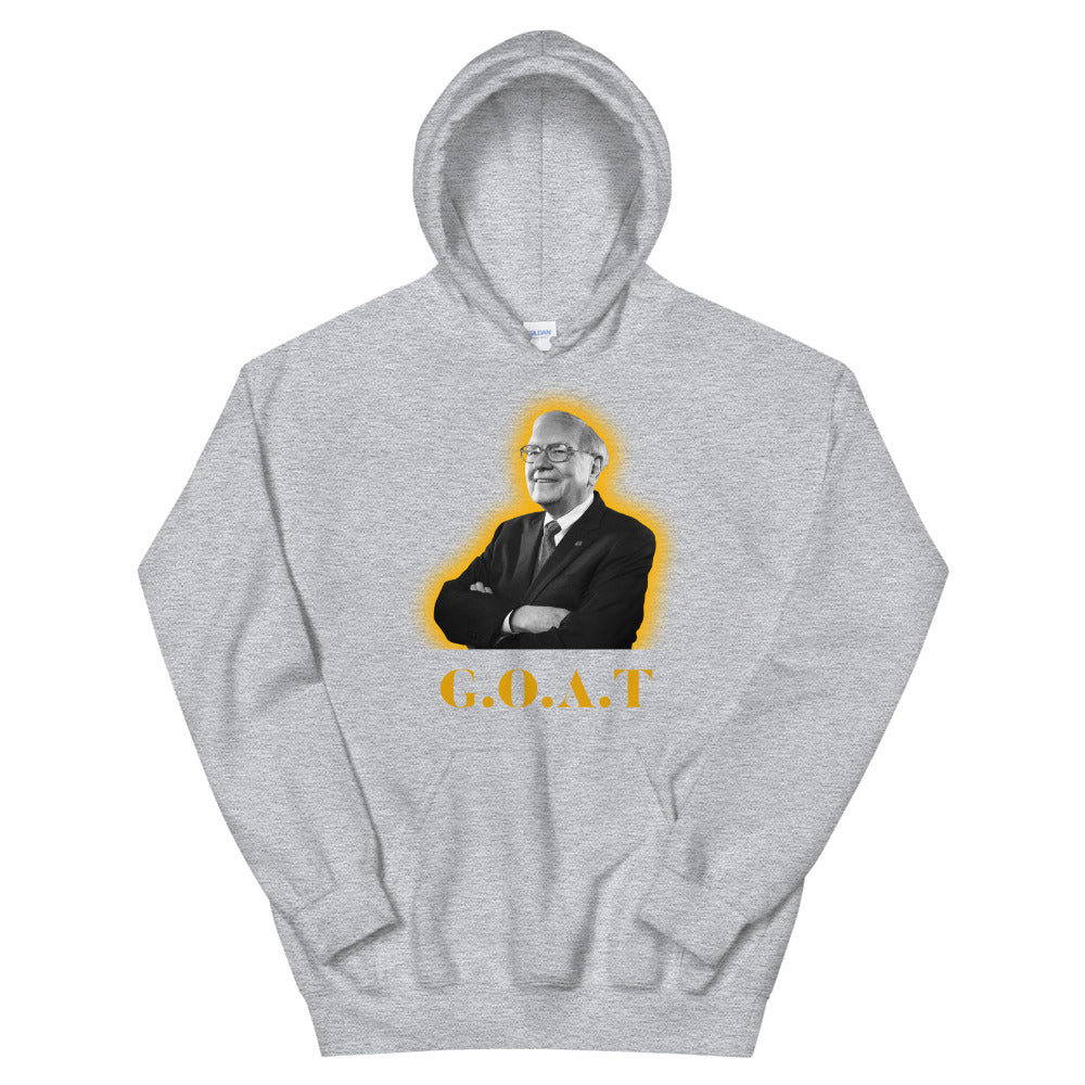 Warren Buffet GOAT Unisex Hoodie