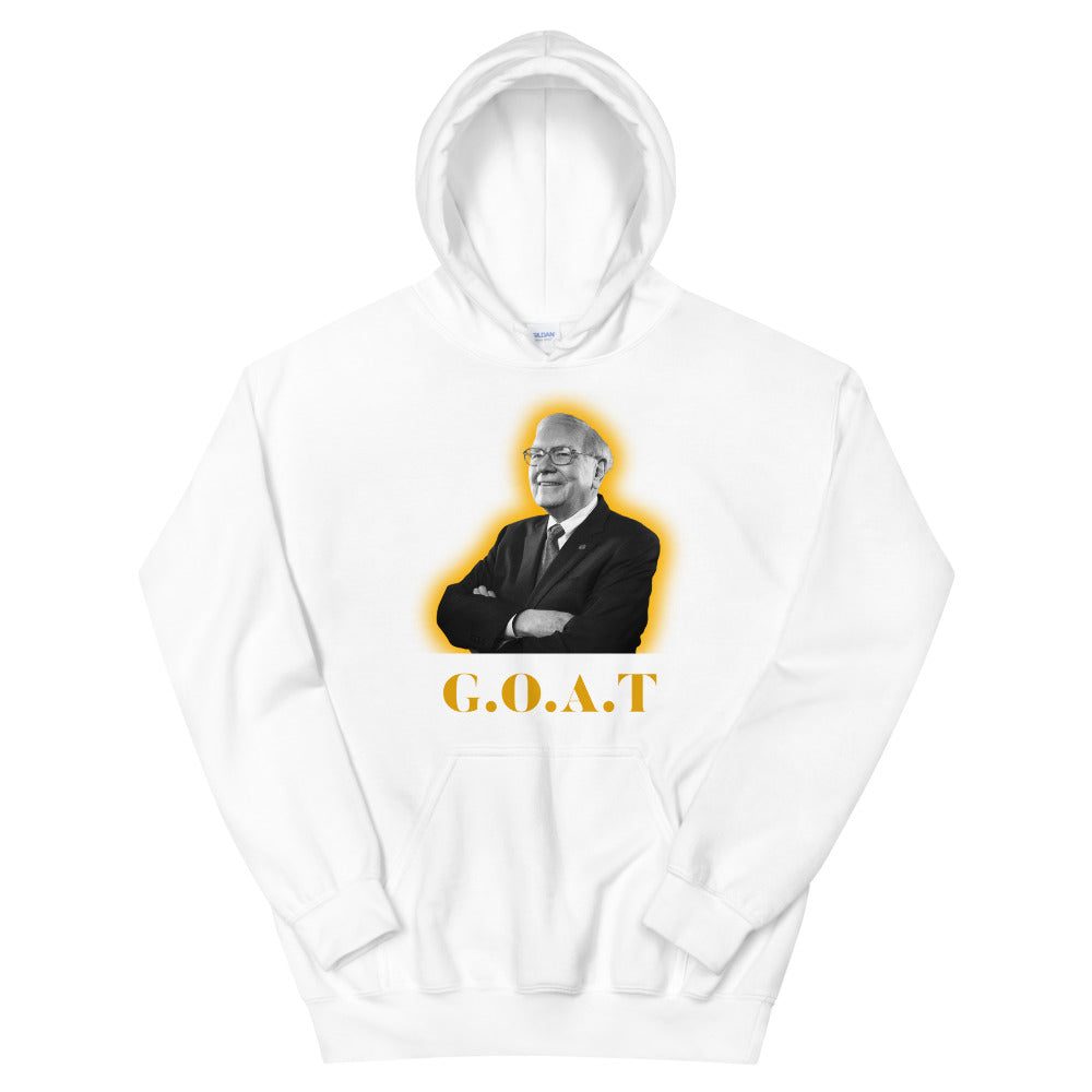 Warren Buffet GOAT Unisex Hoodie