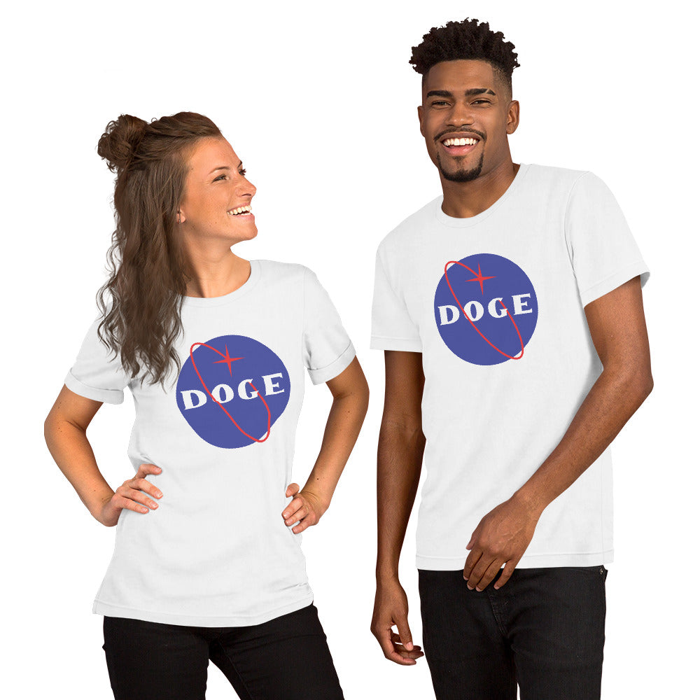 Nasa DOGE Short-Sleeve Unisex T-Shirt