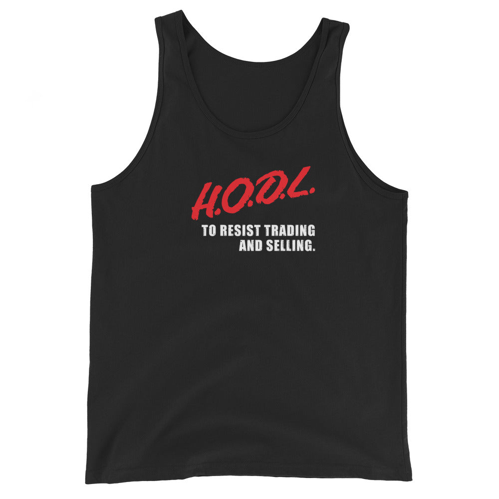 HODL (dare) Unisex Tank Top