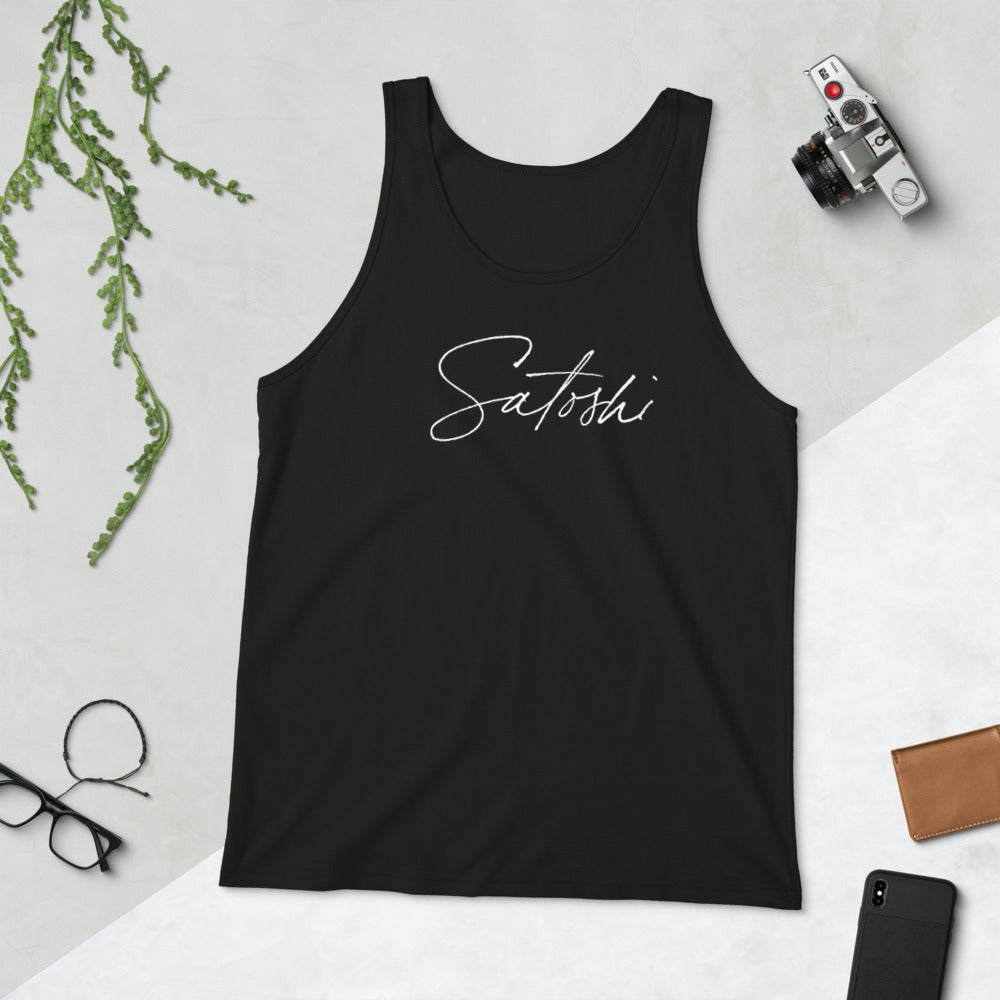 Satoshi Unisex Tank Top